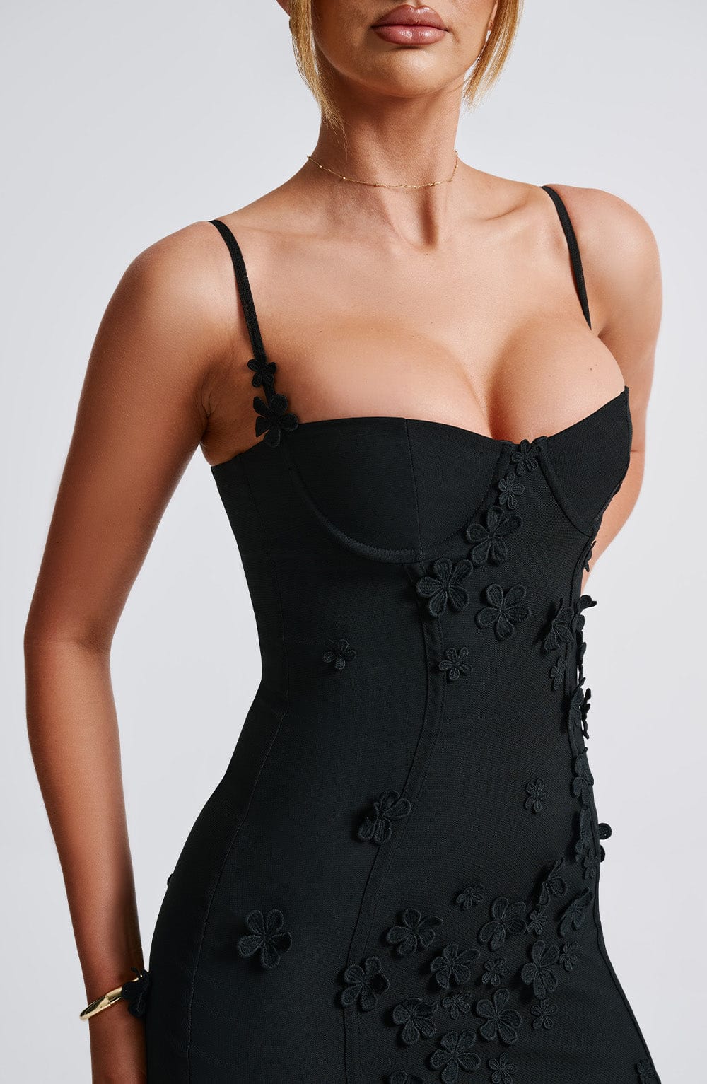 minilena Dalary Maxi Dress Black Lined