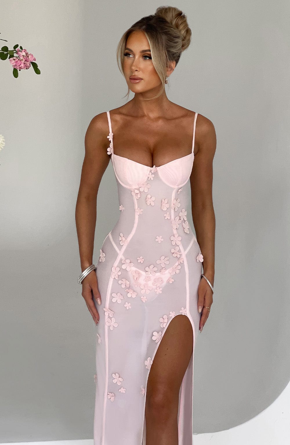 minilena Dalary Maxi Dress Blush