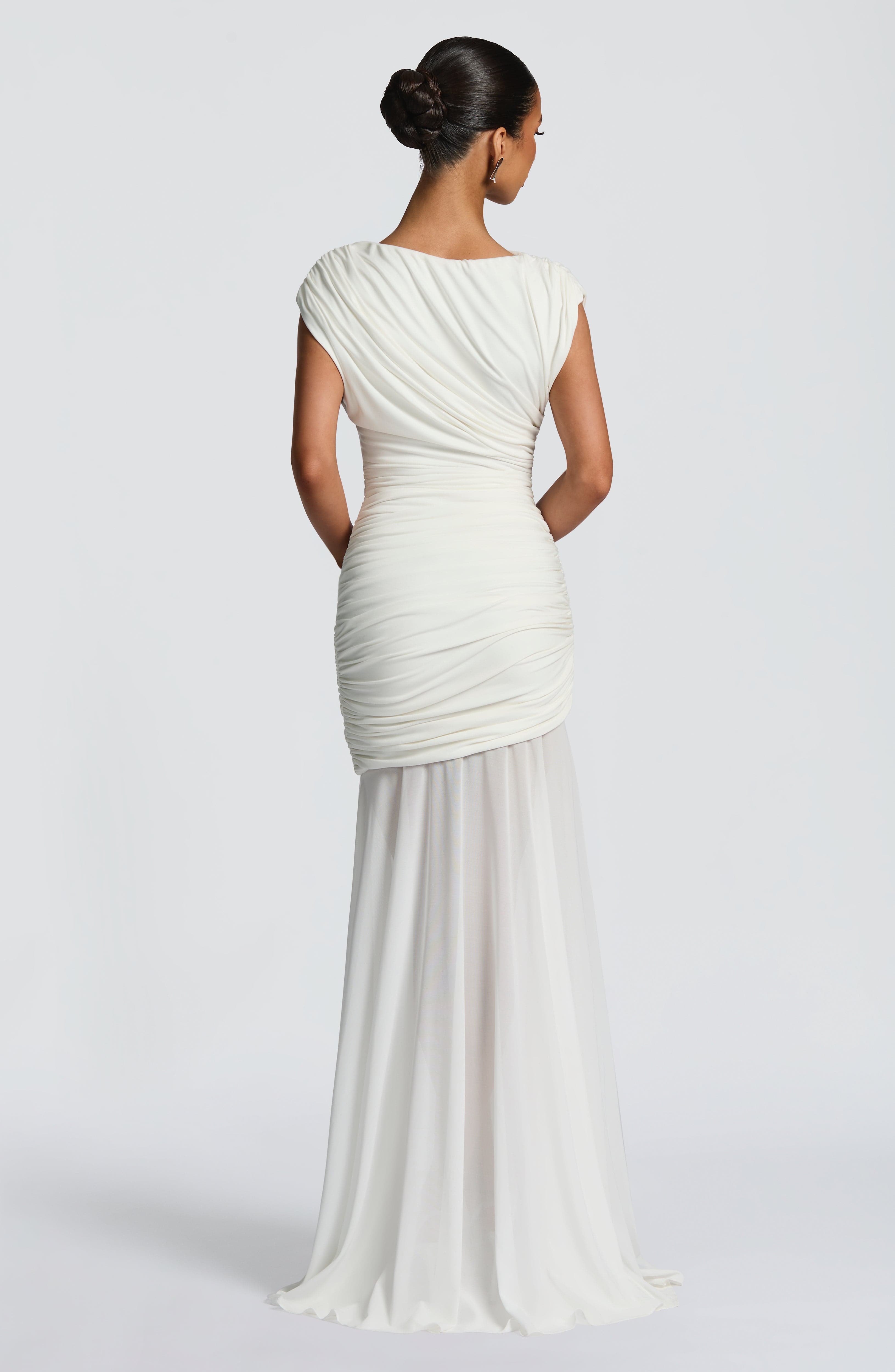 minilena Demelza Maxi Dress Ivory