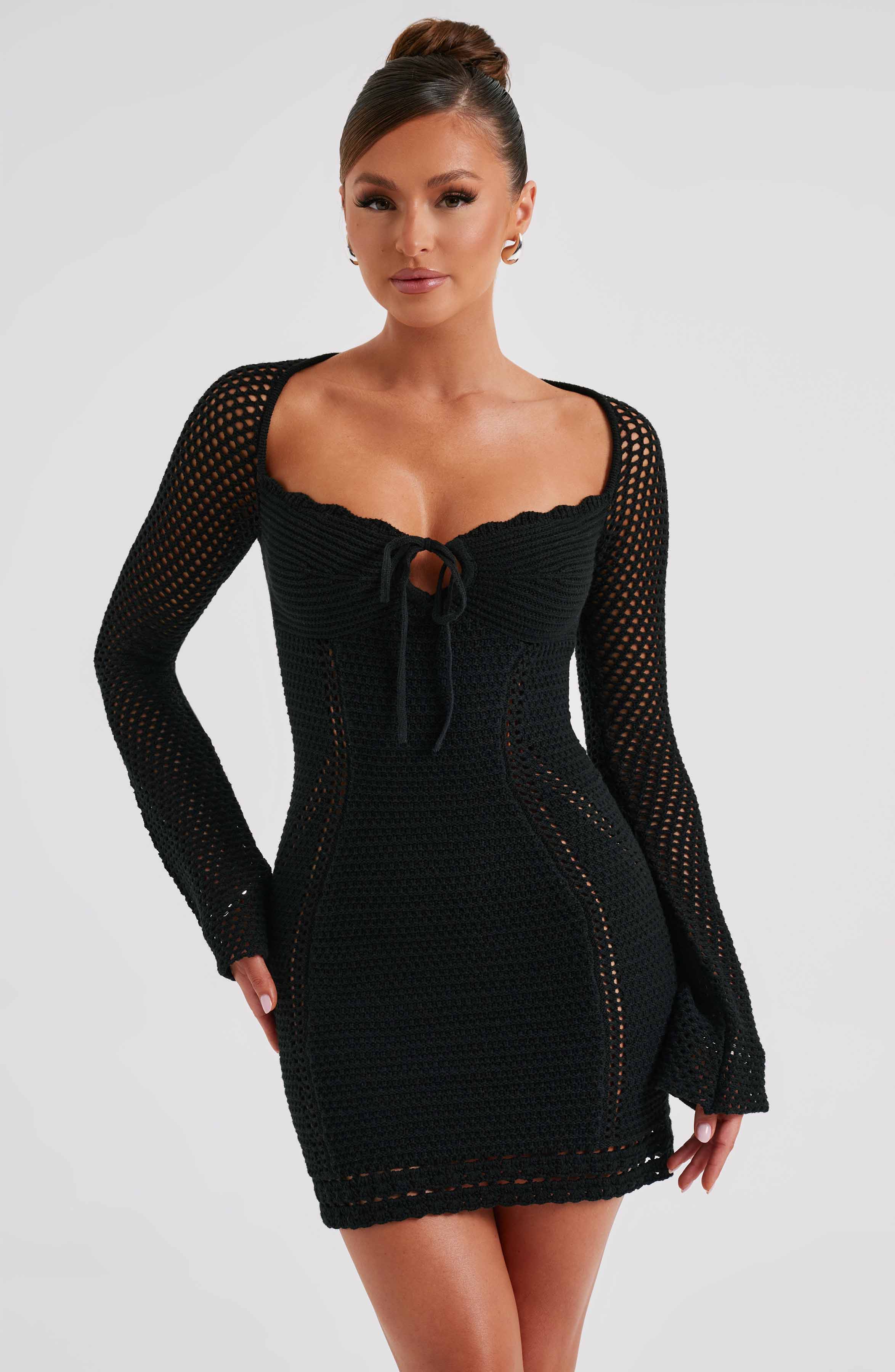 minilena Dezi Mini Dress Black