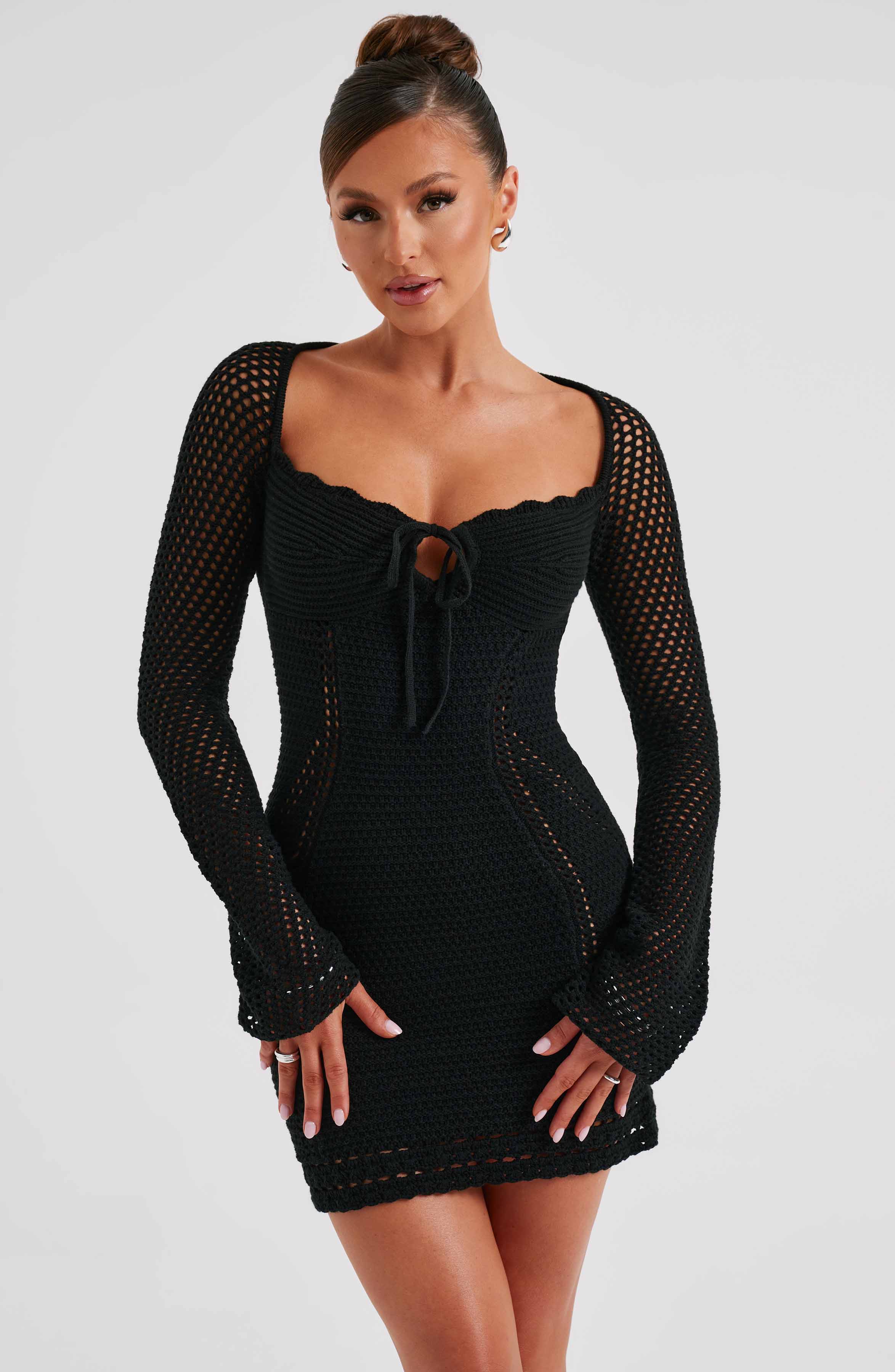 minilena Dezi Mini Dress Black