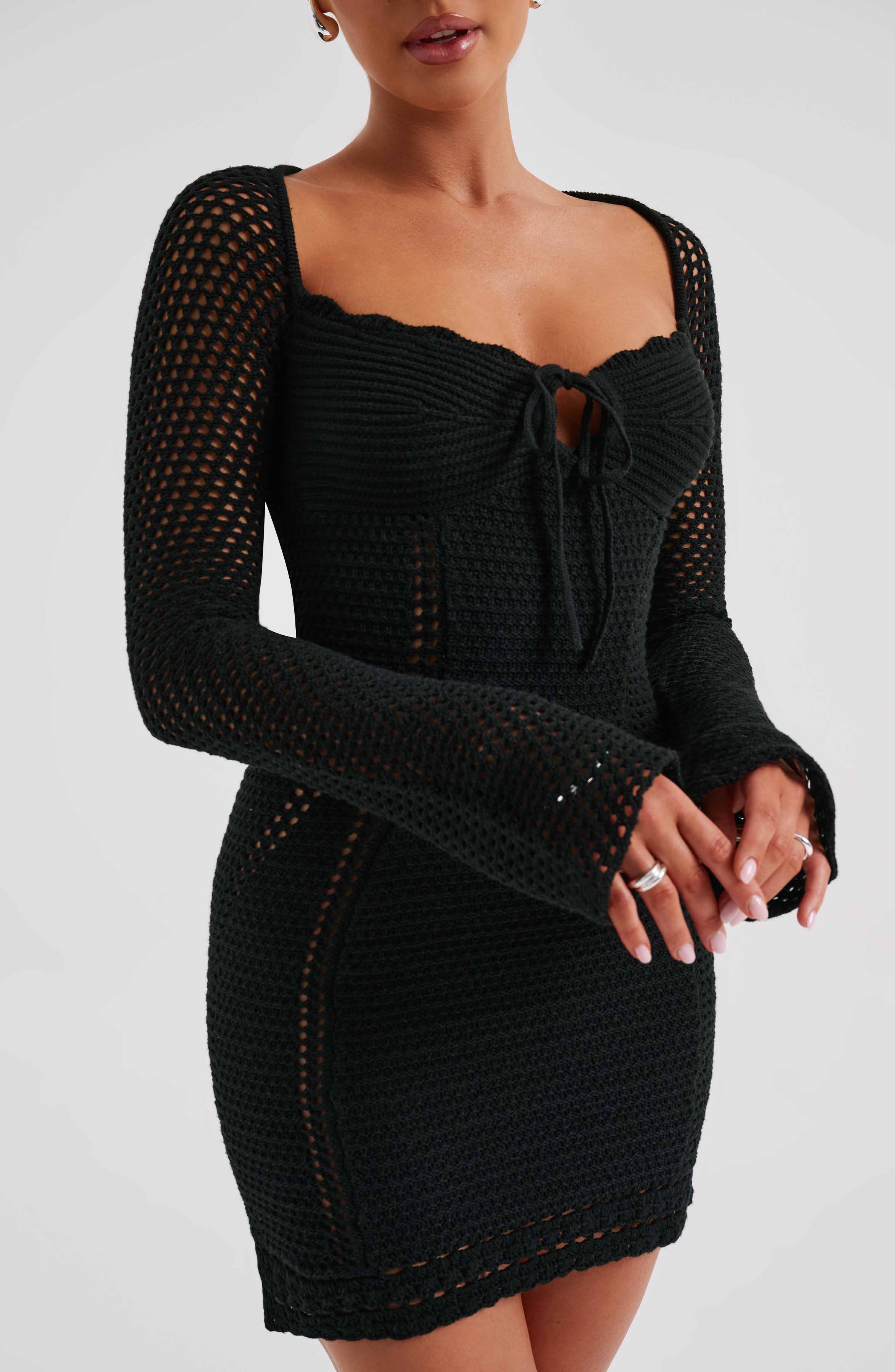 minilena Dezi Mini Dress Black