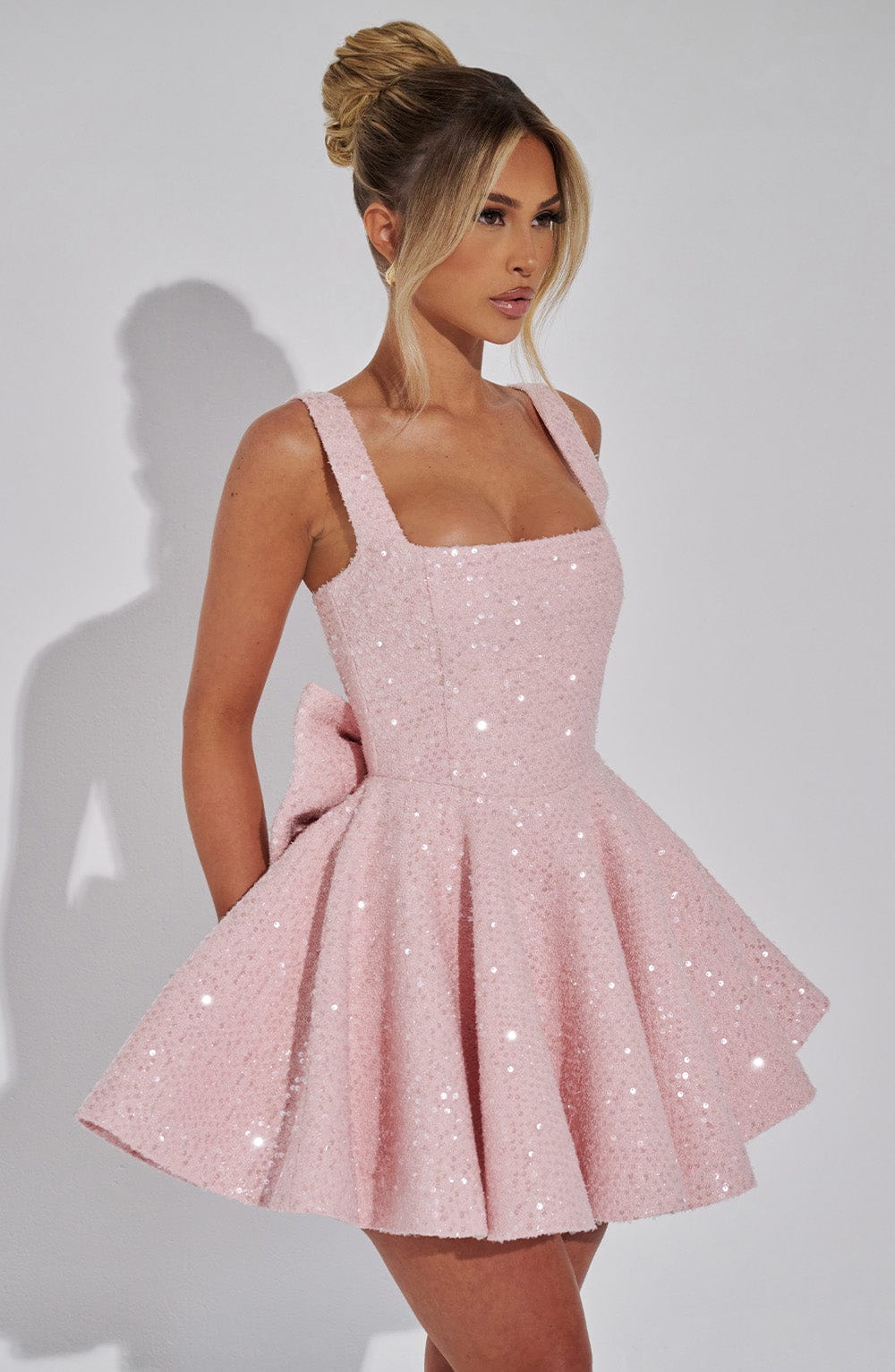 minilena Dorothy Mini Dress Blush