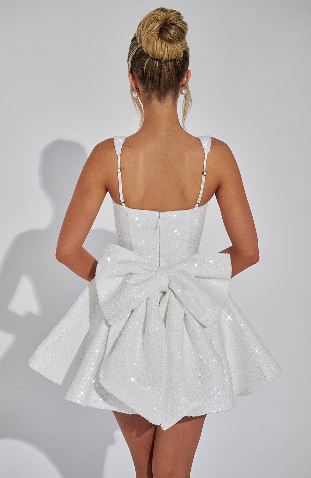 minilena Dorothy Mini Dress Ivory