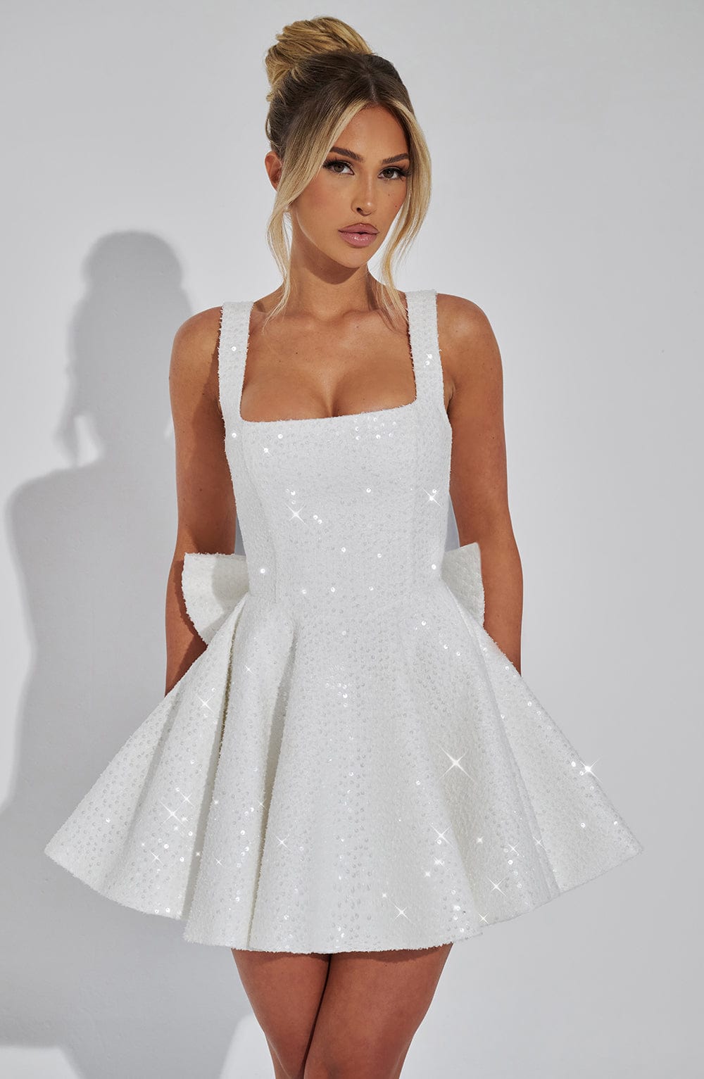 minilena Dorothy Mini Dress Ivory