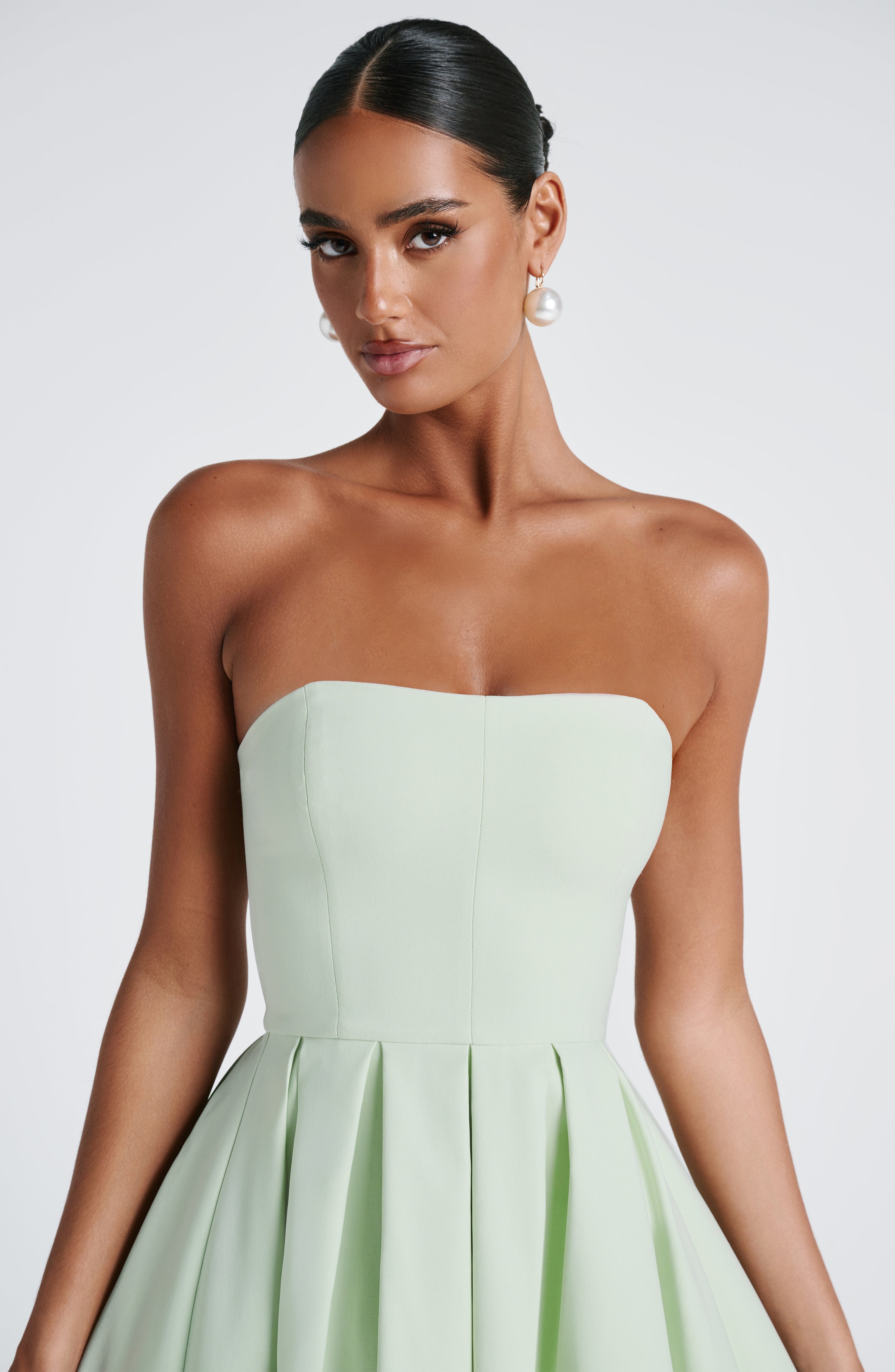 minilena Edith Midi Dress Mint