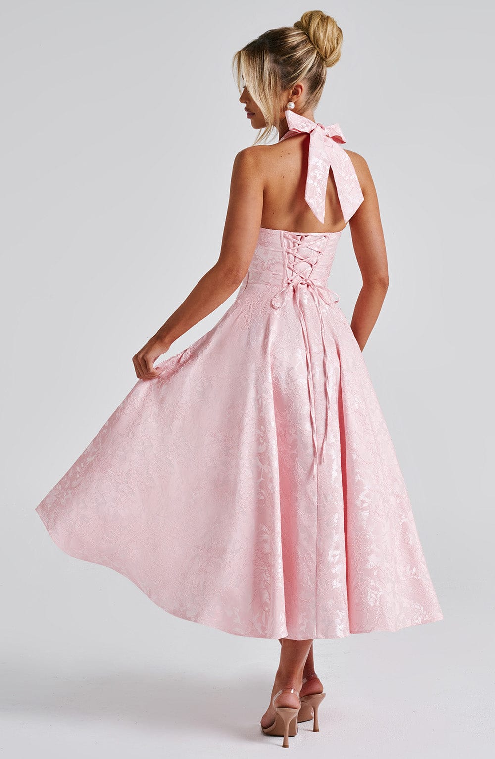 minilena Effie Midi Dress Blush