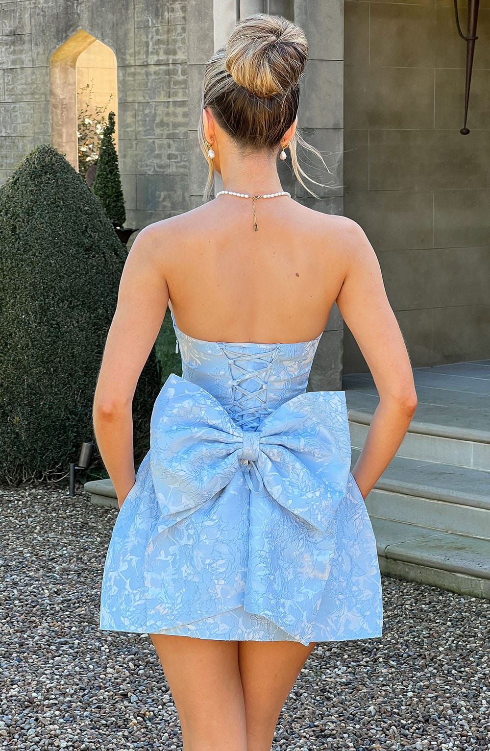 minilena Elenora Mini Dress Blue