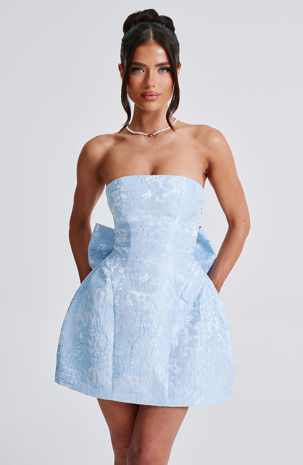 minilena Elenora Mini Dress Blue