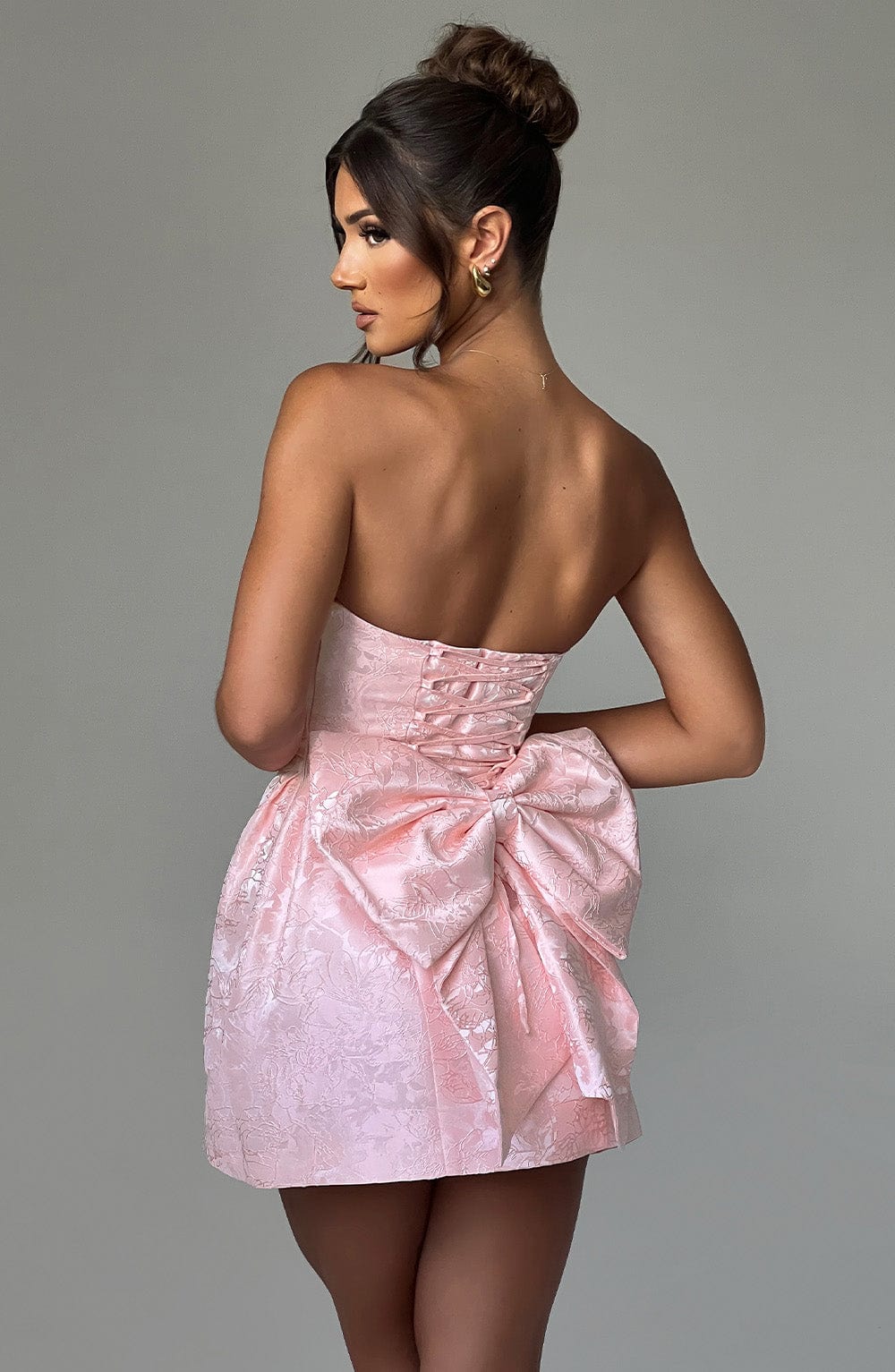 minilena Elenora Mini Dress Blush