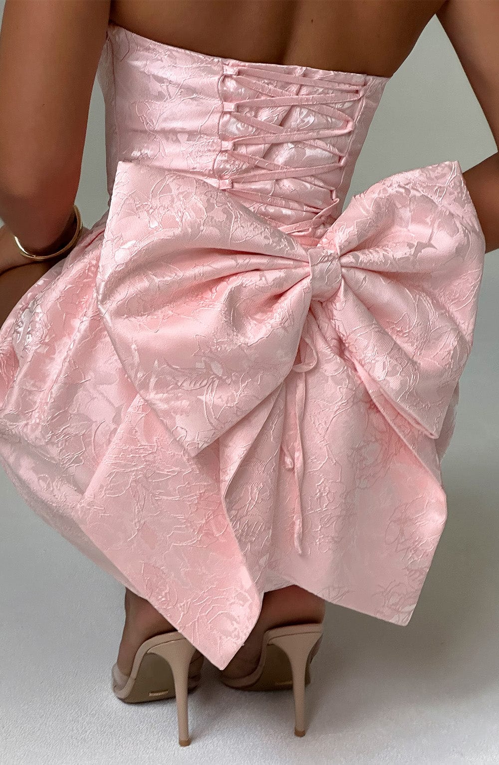 minilena Elenora Mini Dress Blush