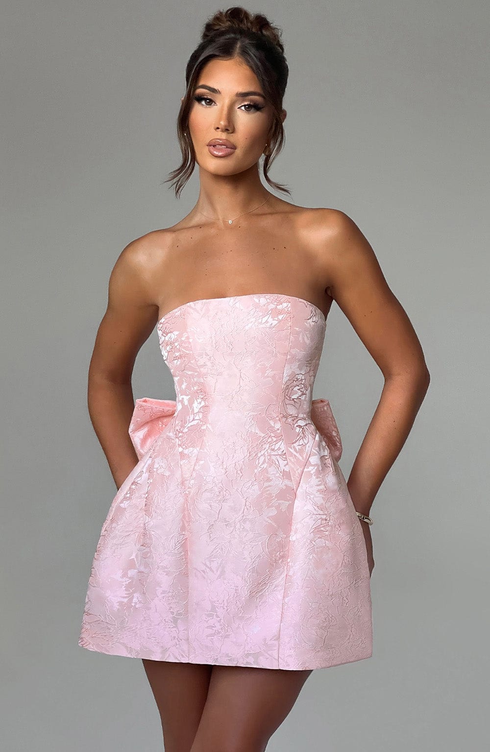 minilena Elenora Mini Dress Blush