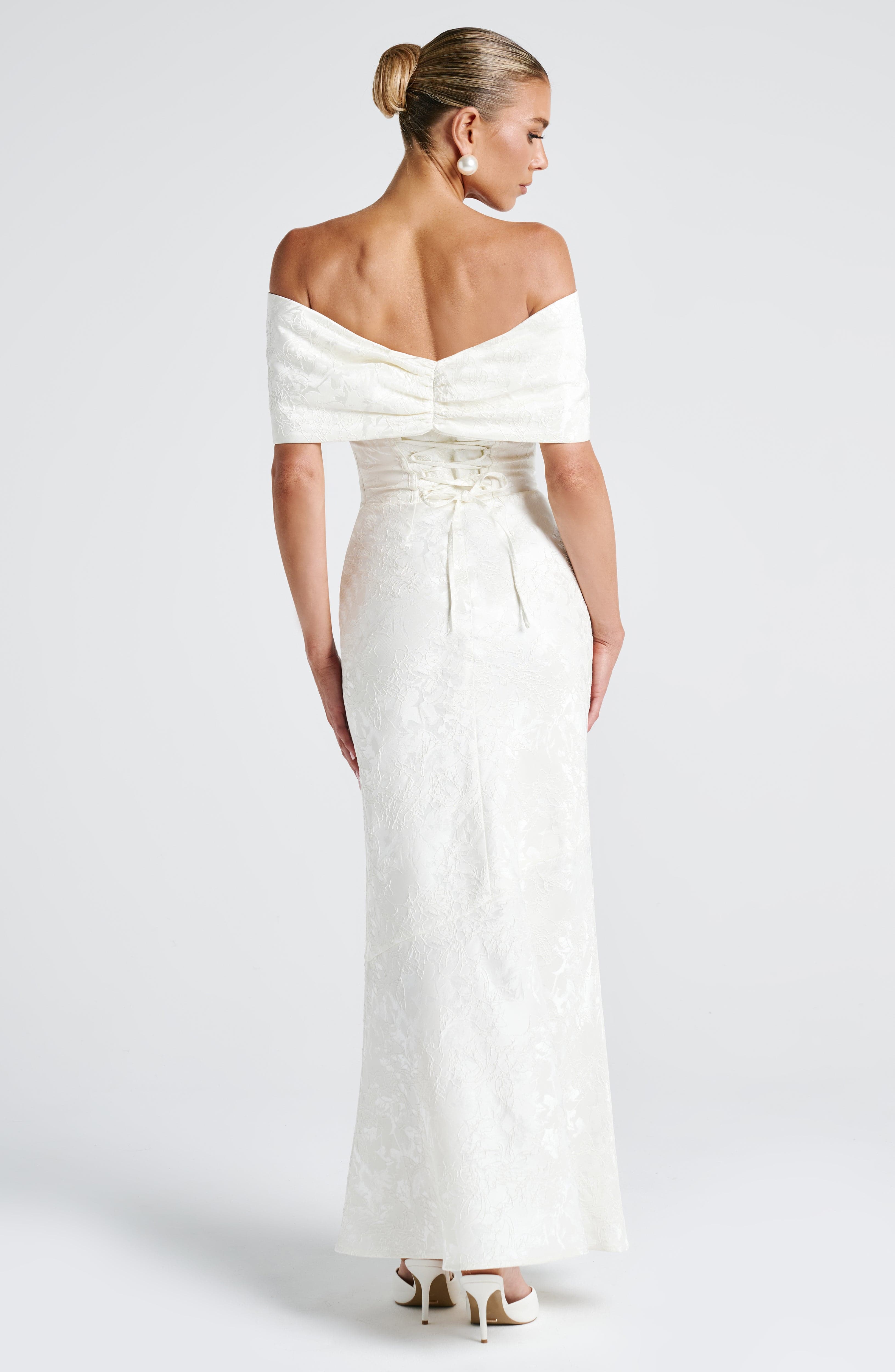 minilena Emberly Maxi Dress Ivory