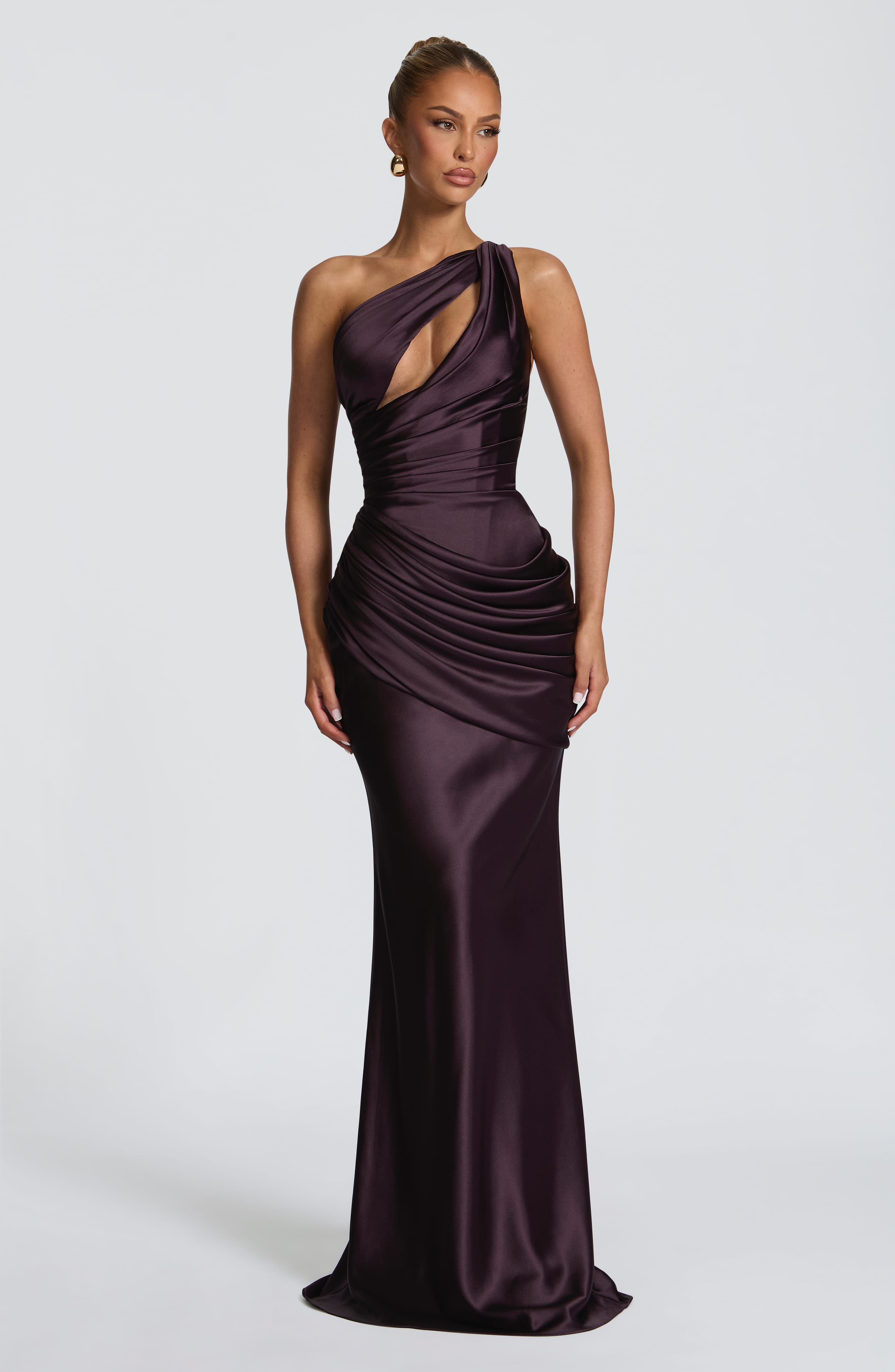 minilena Emina Maxi Dress Plum