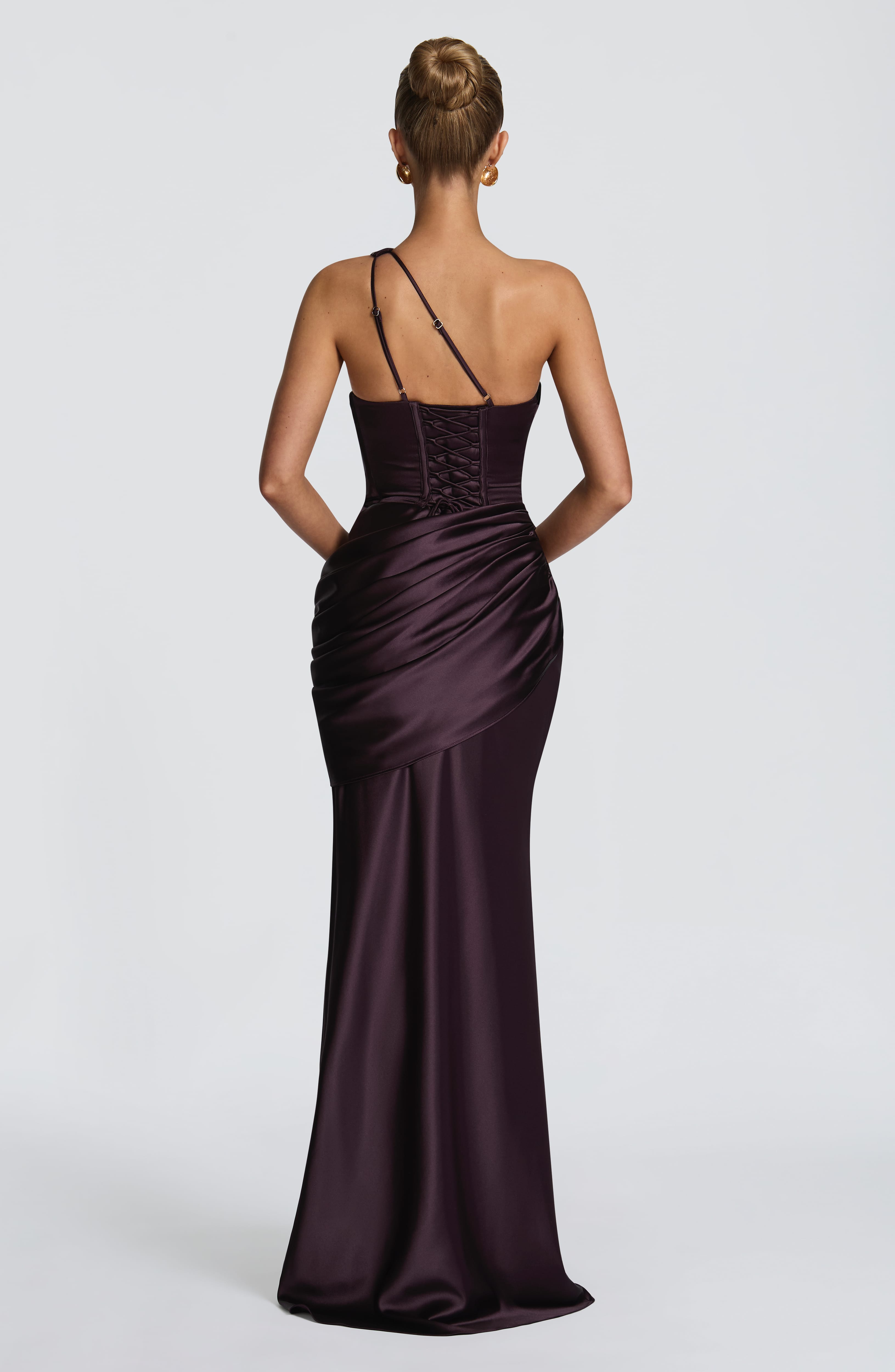 minilena Emina Maxi Dress Plum