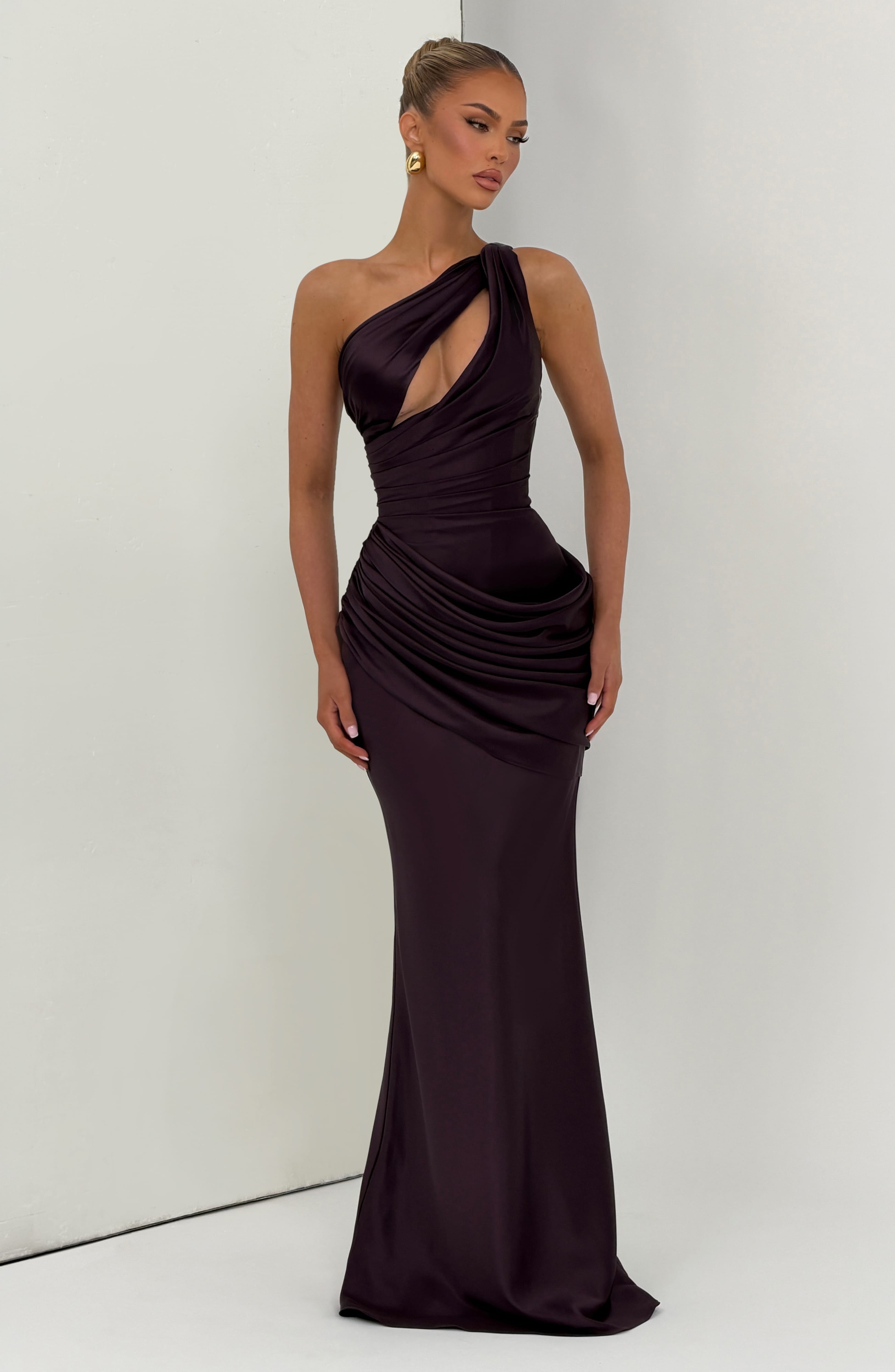 minilena Emina Maxi Dress Plum