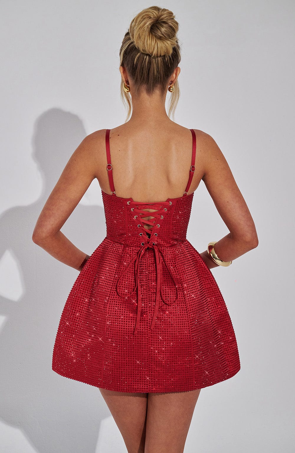 minilena Emma Mini Dress Red