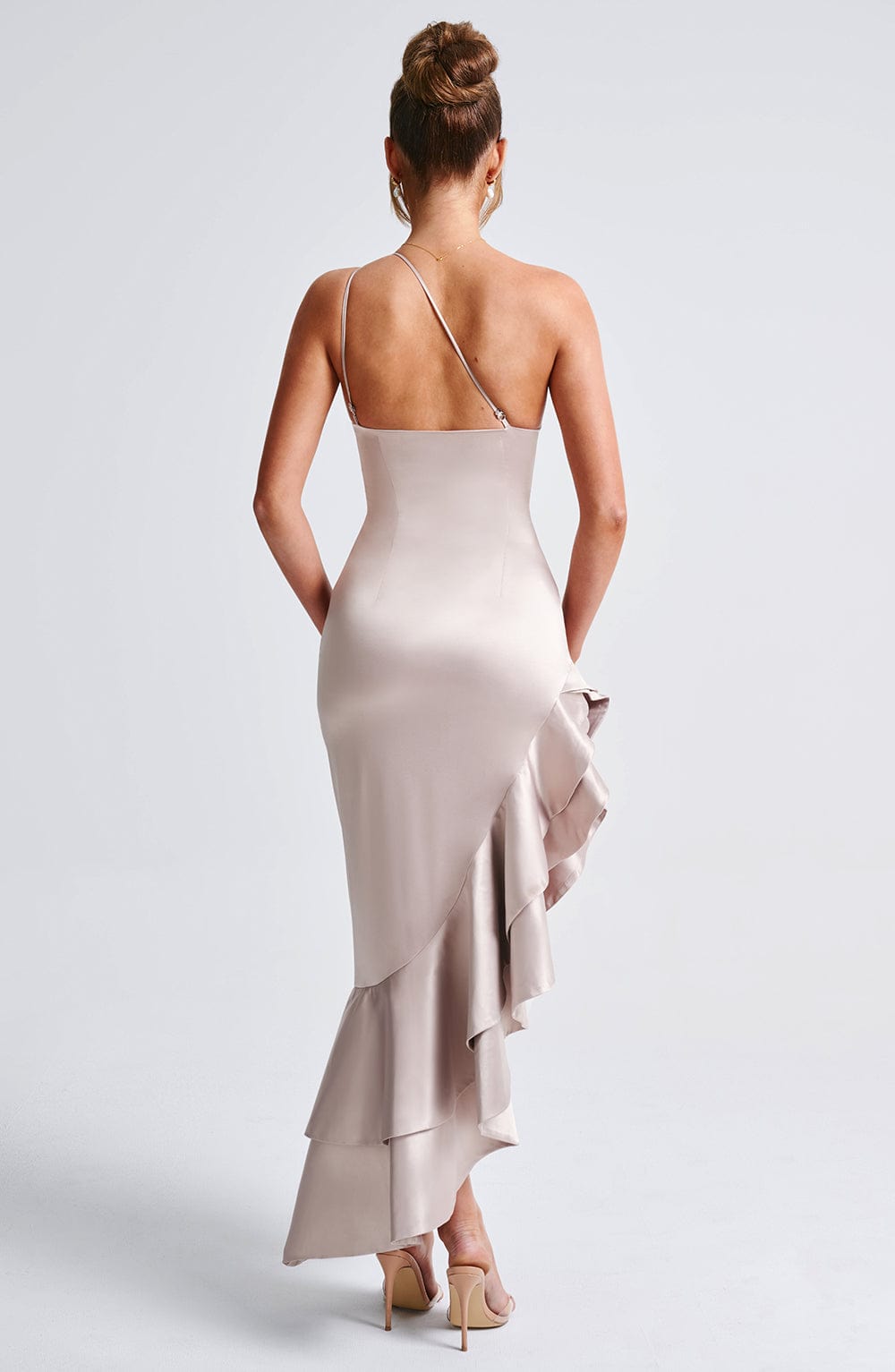 minilena Esmeraya Maxi Dress Champagne