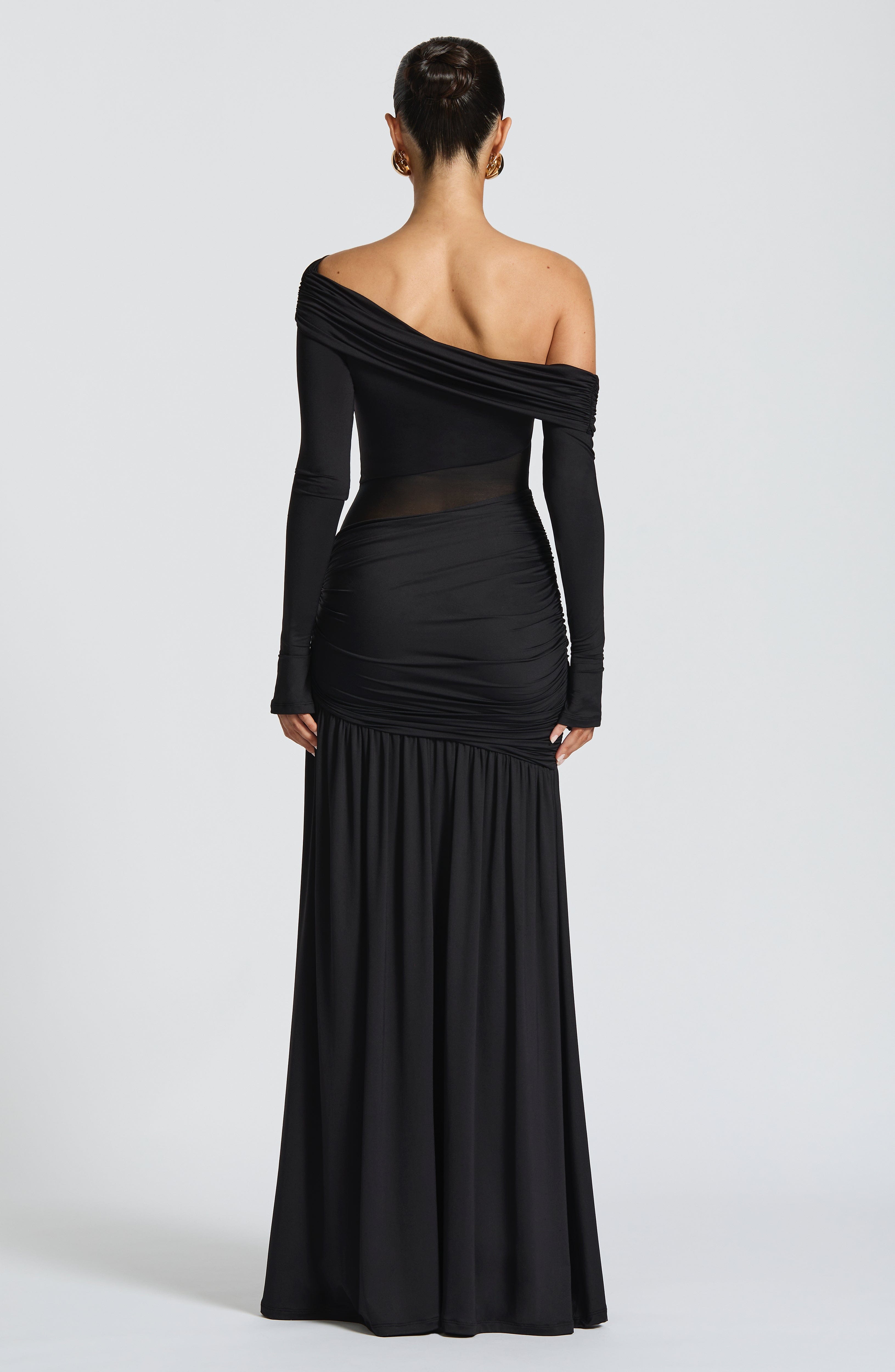 minilena Ettalie Maxi Dress Black