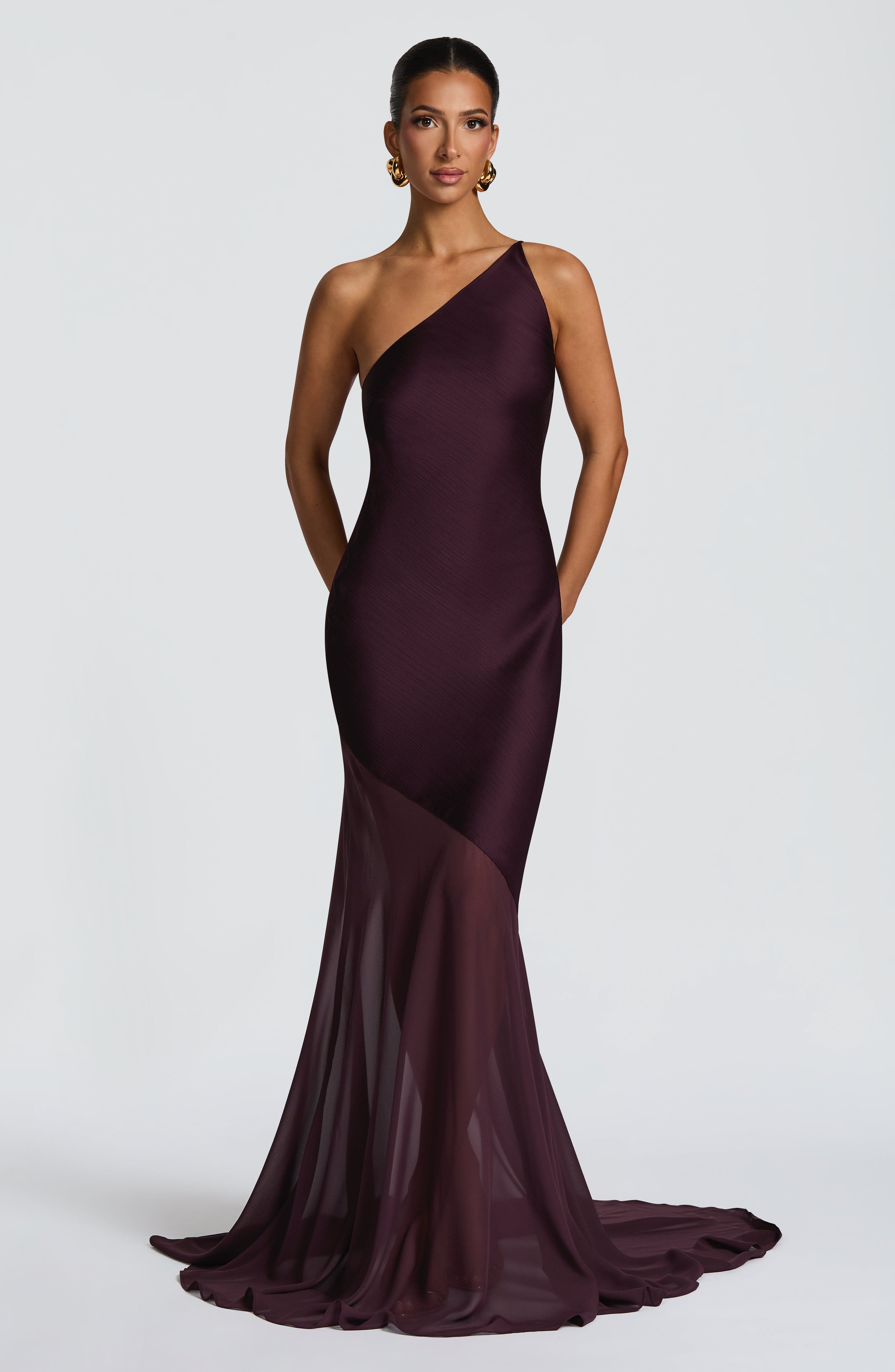 minilena Fable Gown Plum