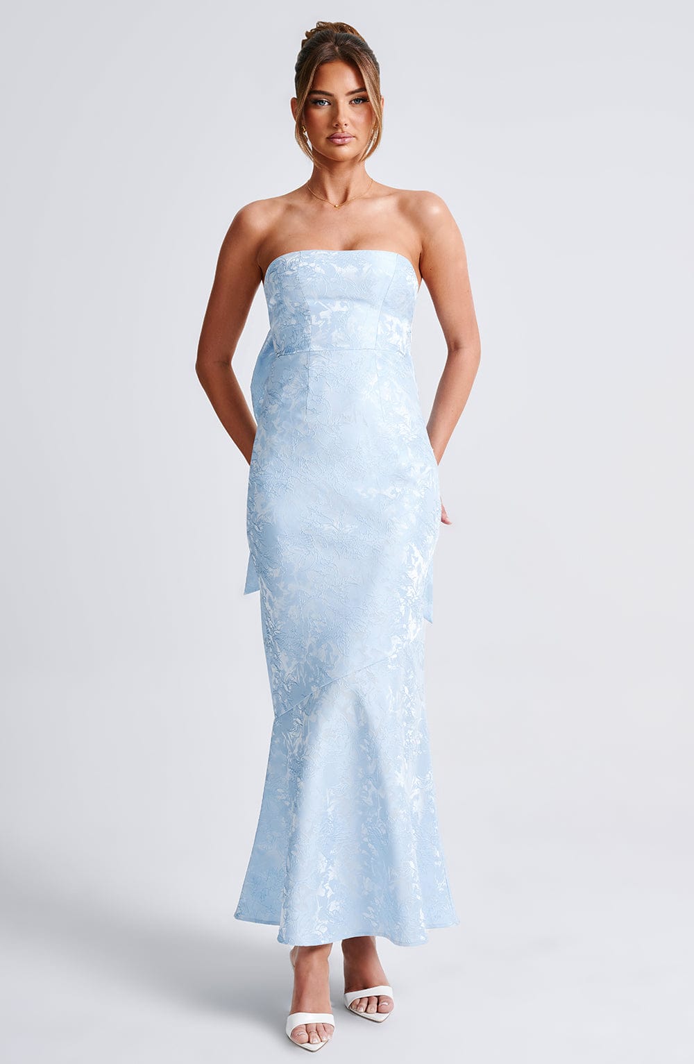 minilena Felicity Maxi Dress Blue