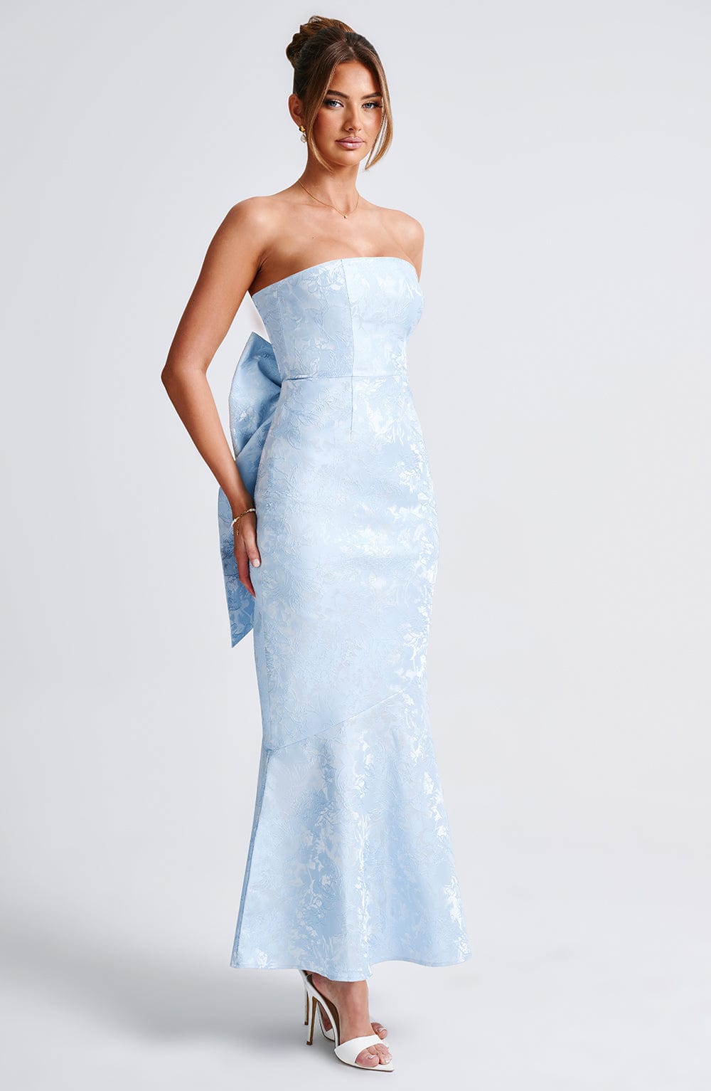 minilena Felicity Maxi Dress Blue