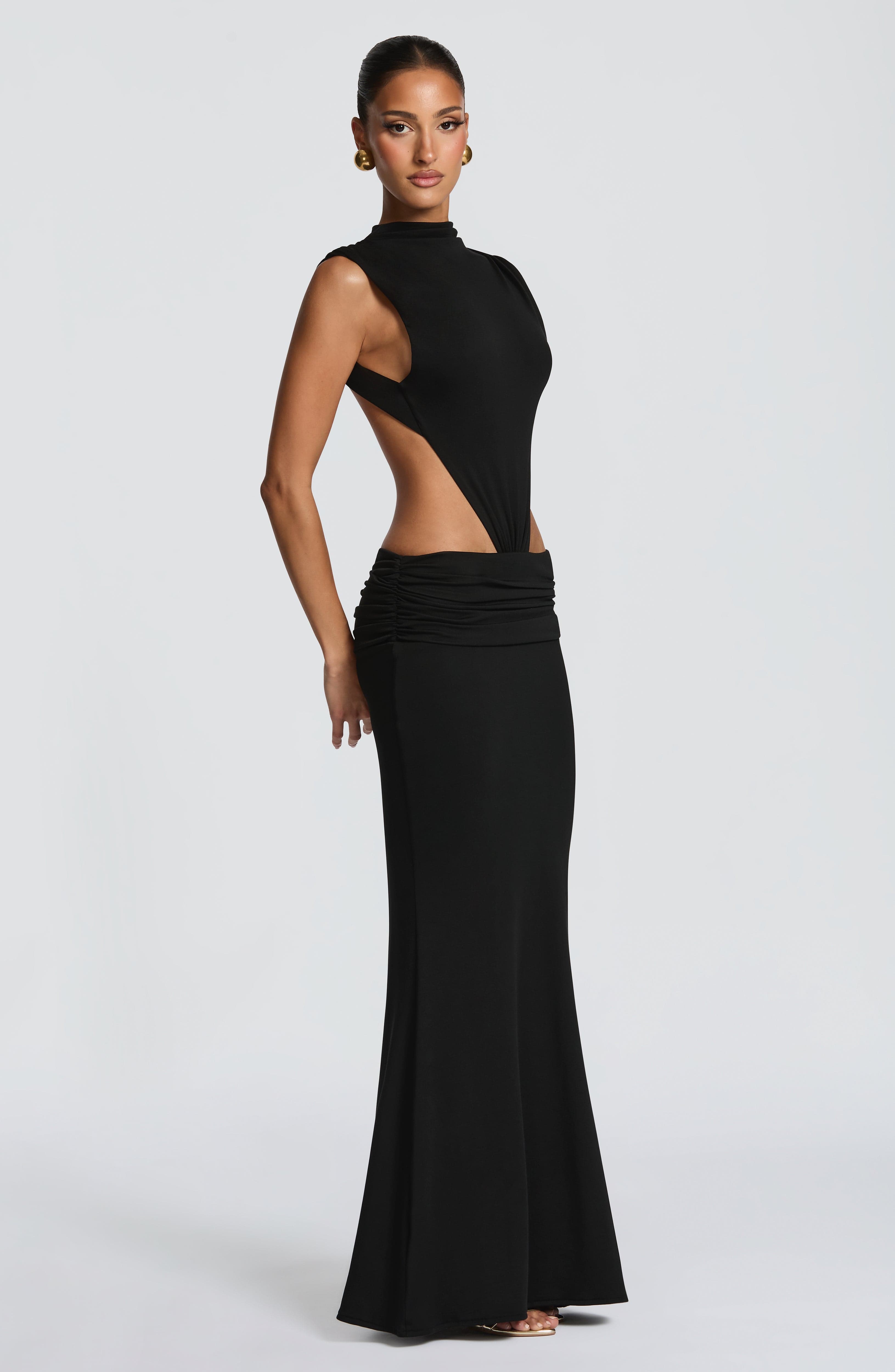 minilena Fenella Maxi Dress Black