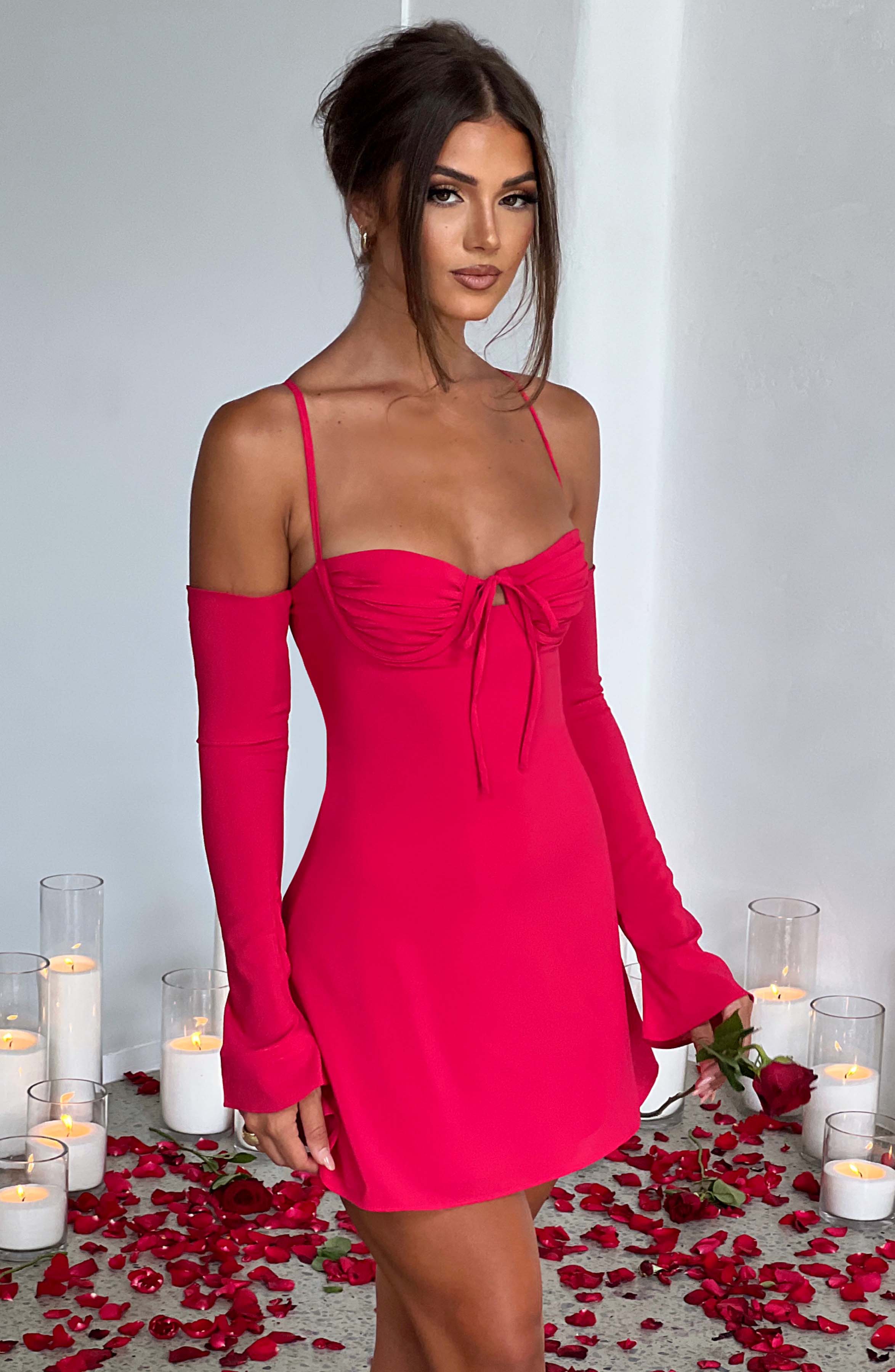 minilena Fiona Mini Dress Pink