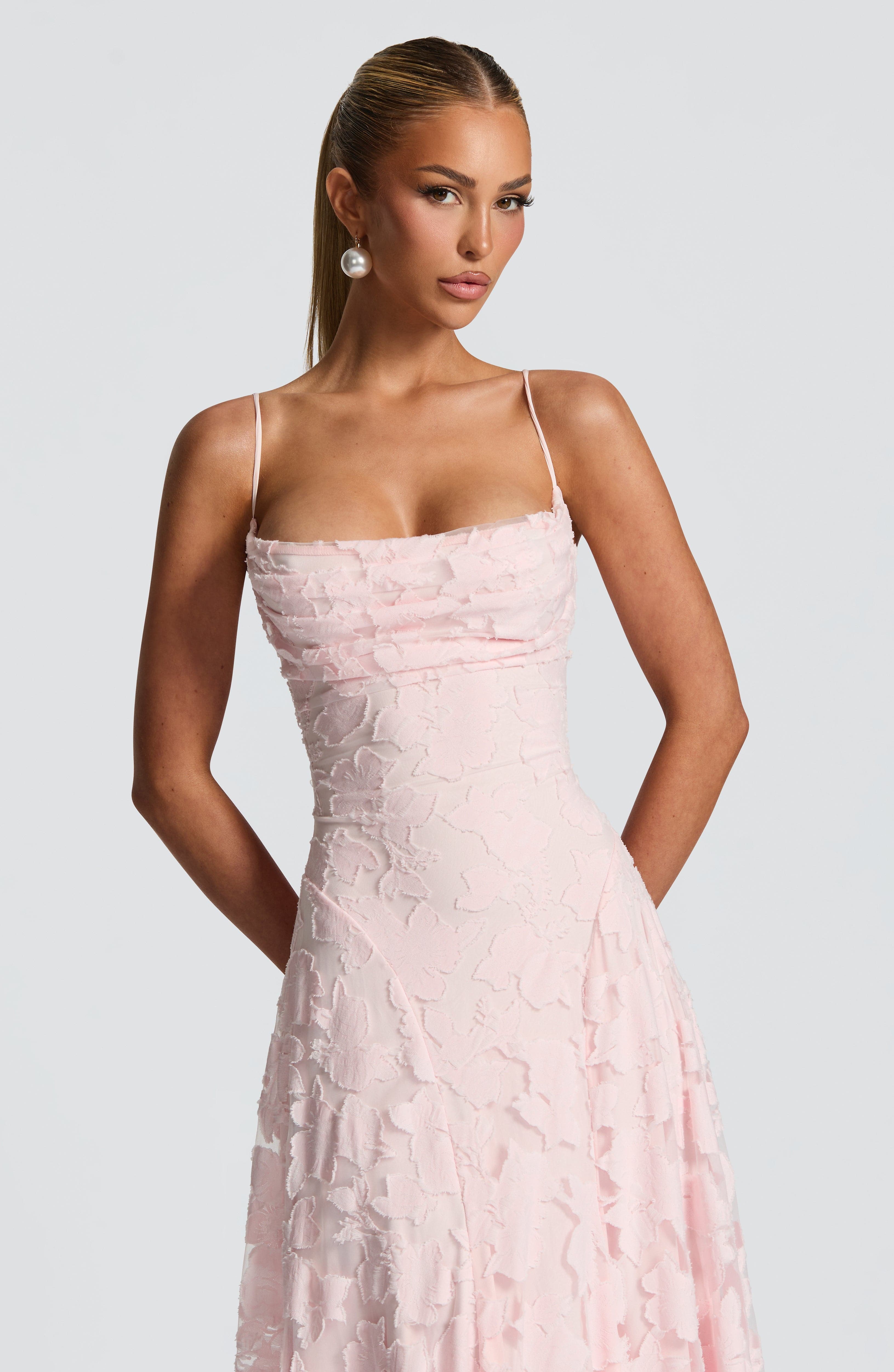 minilena Francis Maxi Dress Blush
