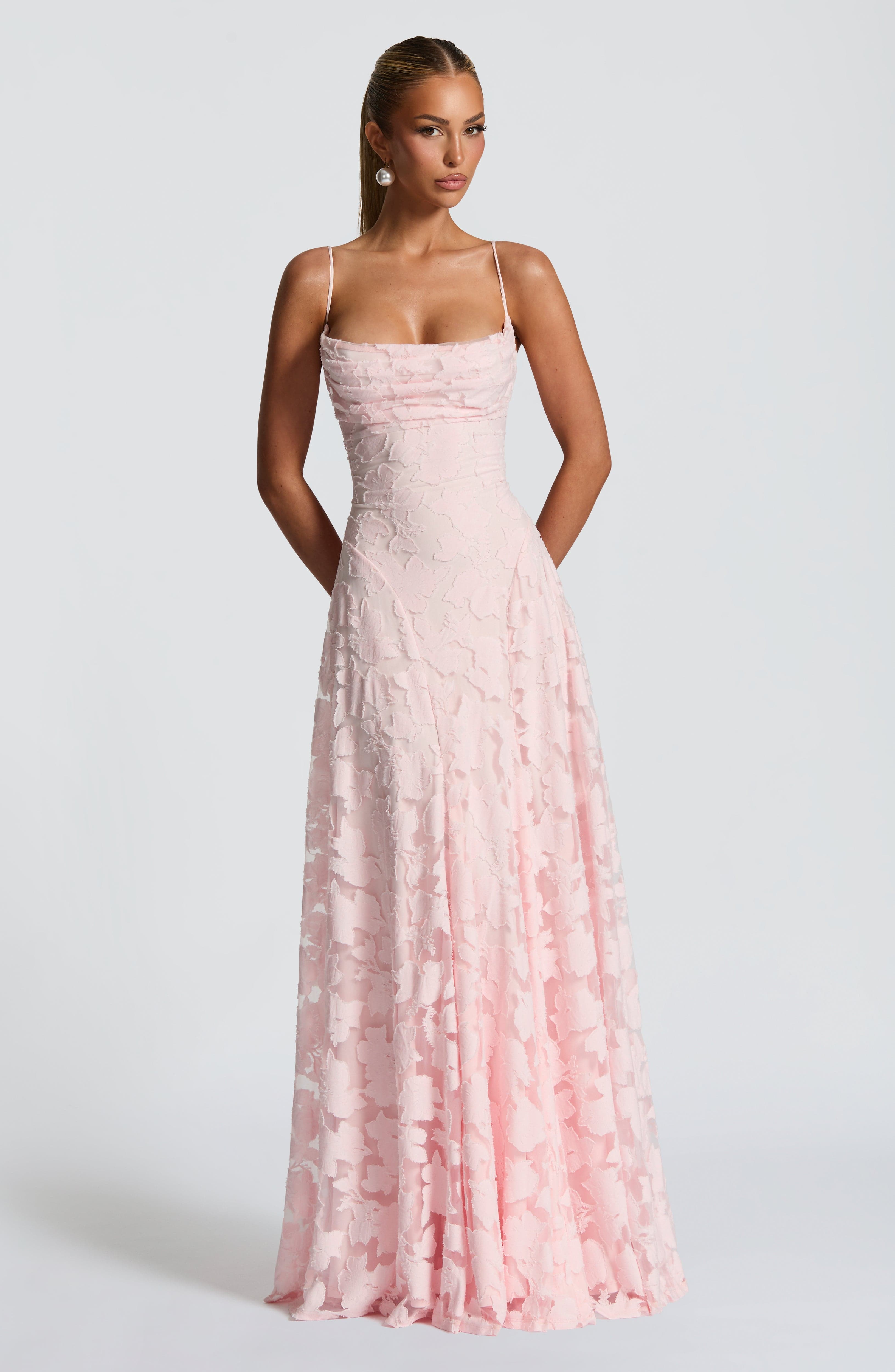 minilena Francis Maxi Dress Blush