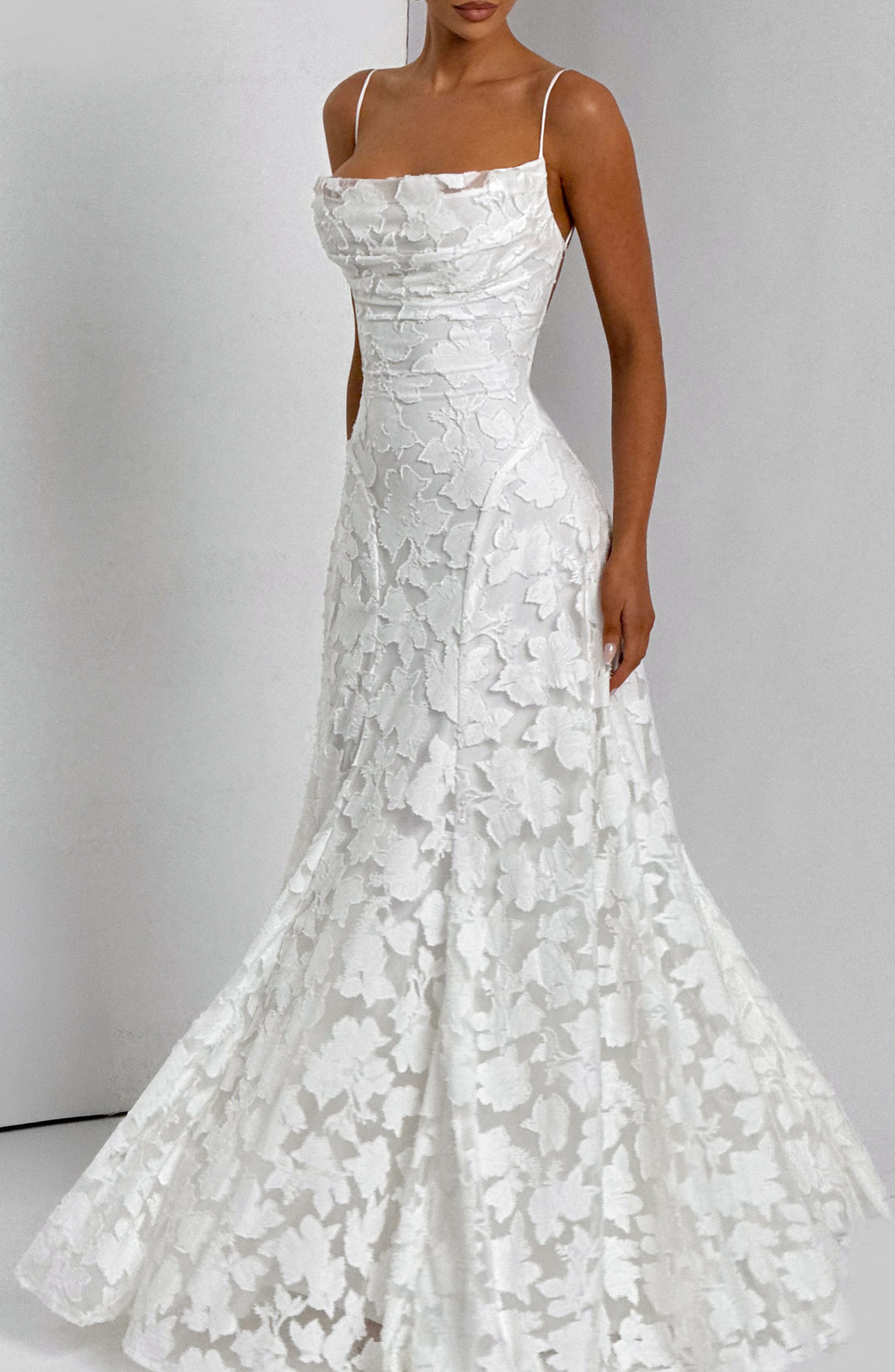 minilena Francis Maxi Dress Ivory