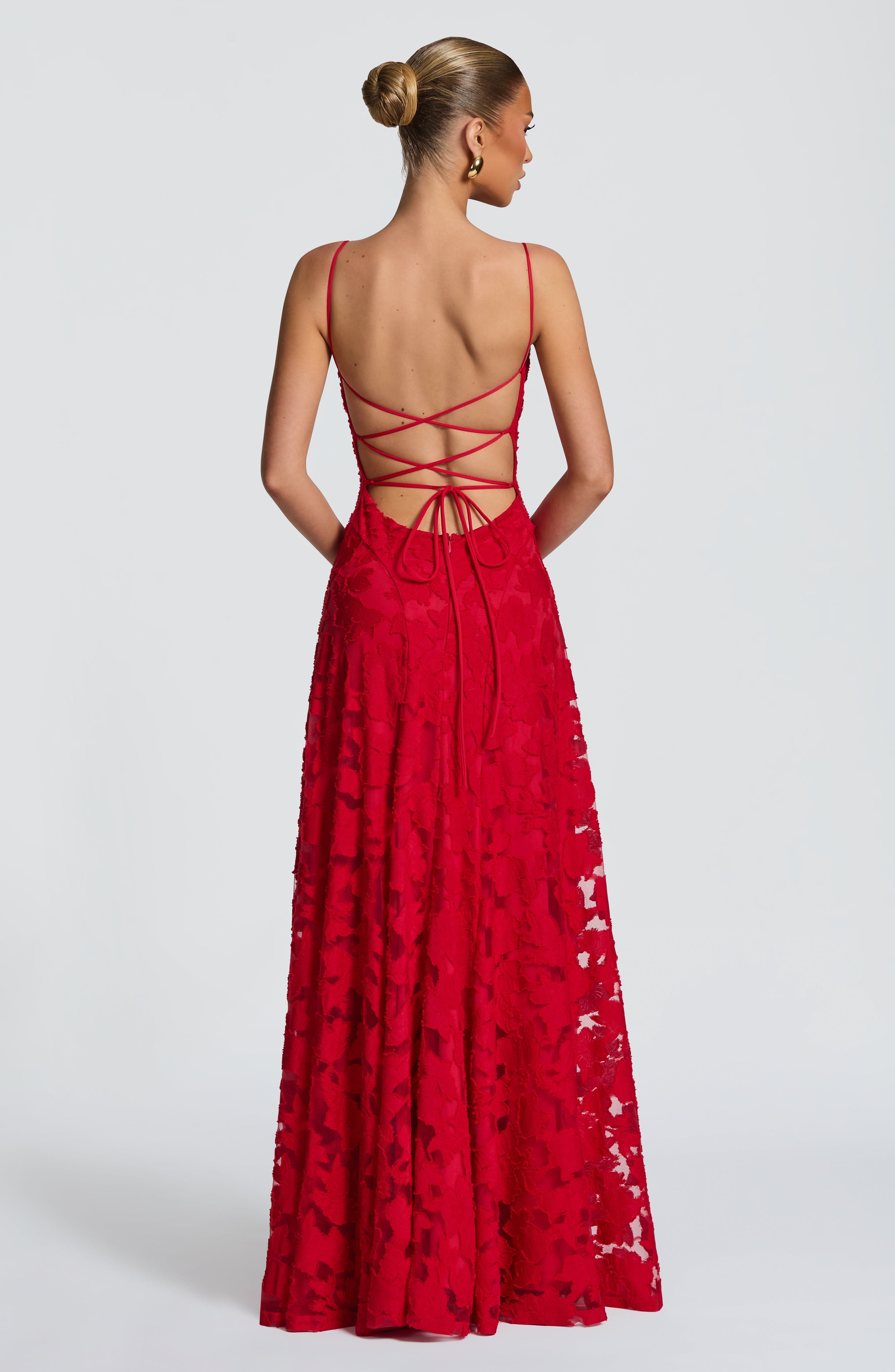 minilena Francis Maxi Dress Red