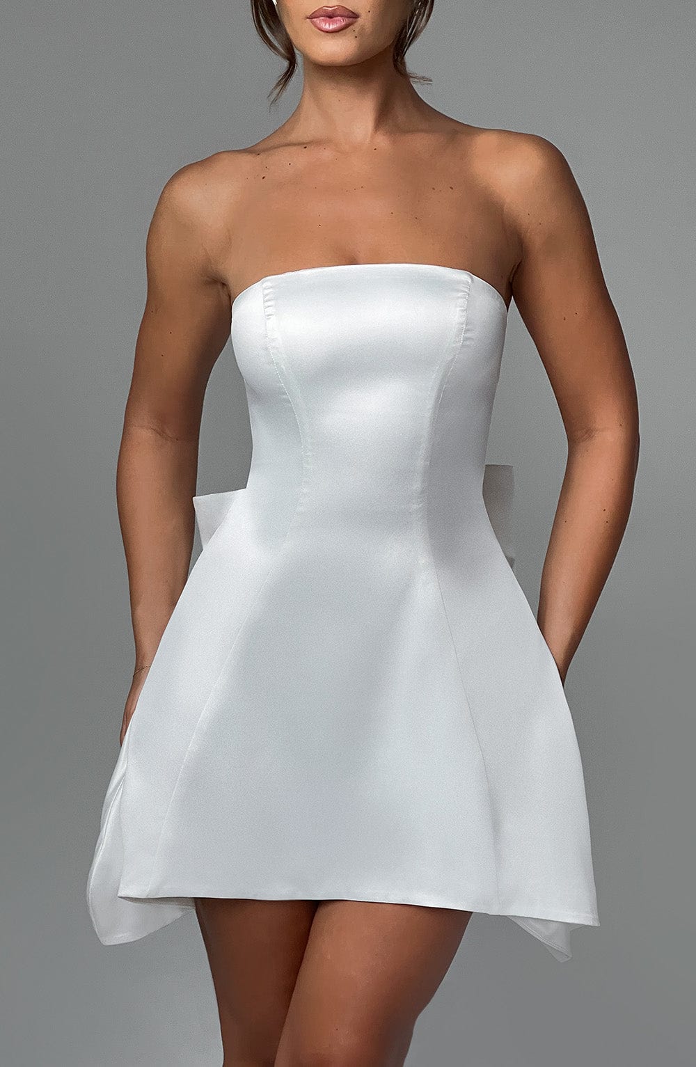 minilena Freja Mini Dress Ivory