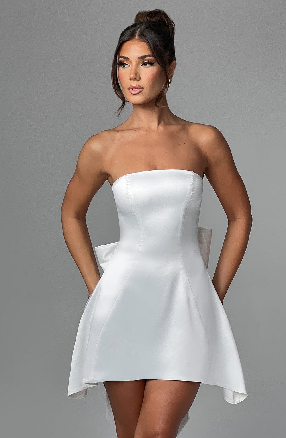 minilena Freja Mini Dress Ivory