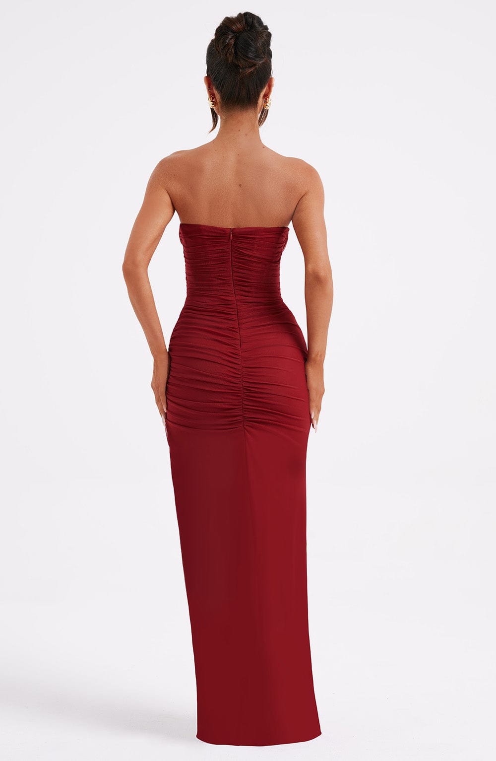 minilena Giovanna Maxi Dress Wine