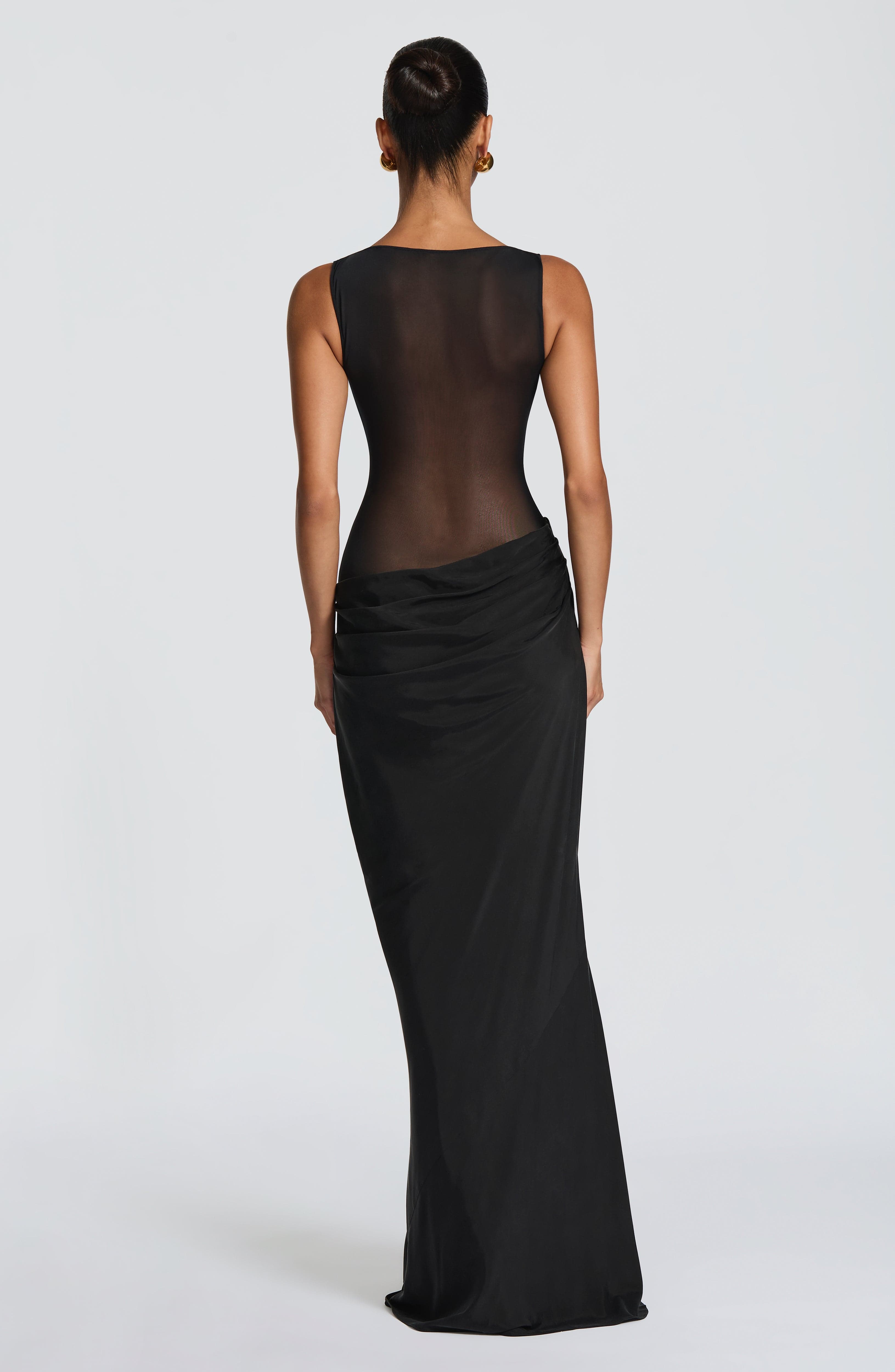 minilena Gracelyn Maxi Dress Black