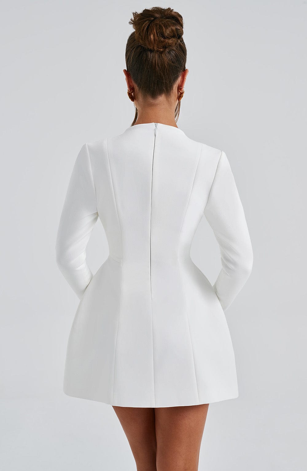 minilena Greta Mini Dress Ivory