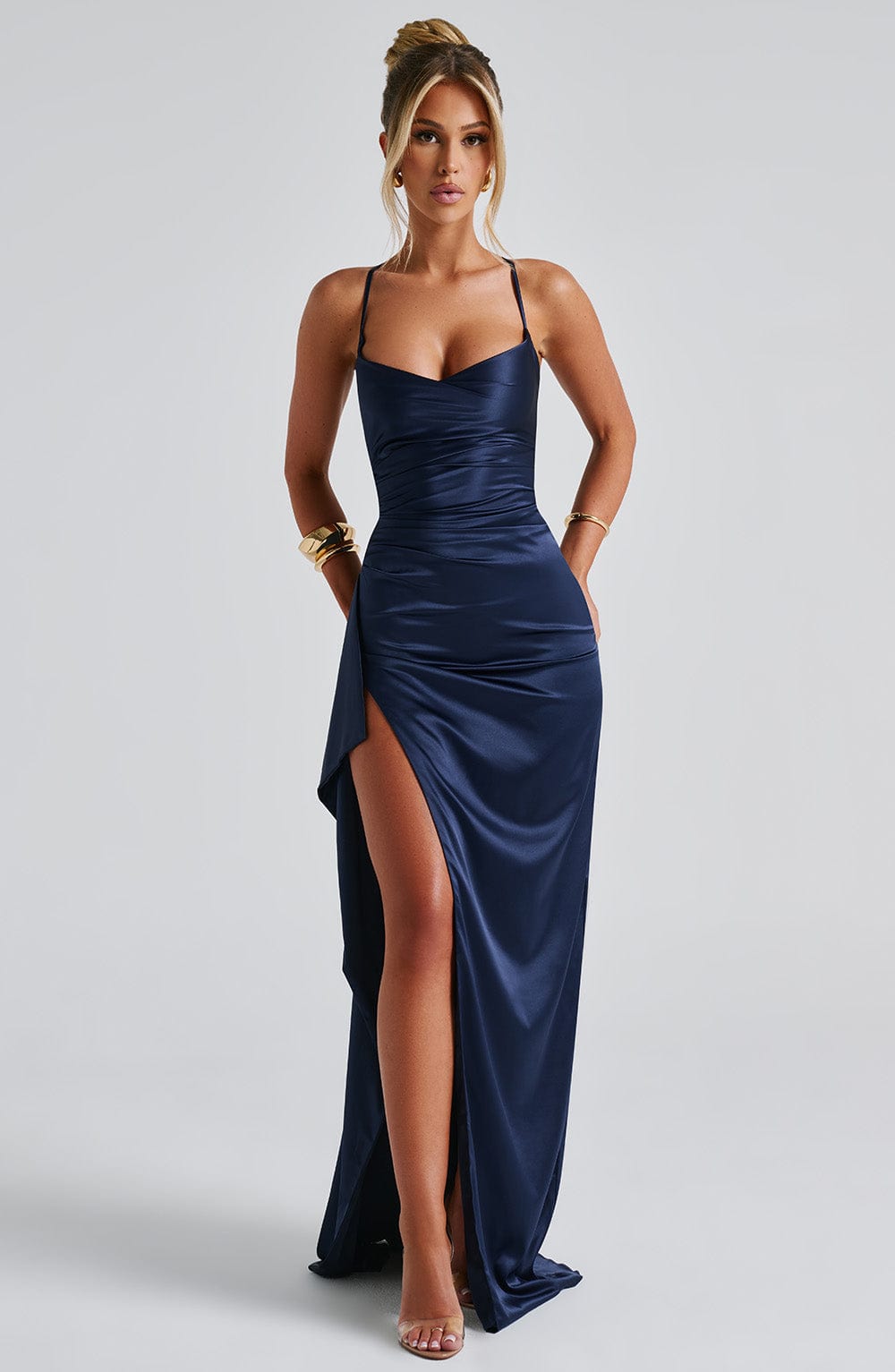 minilena Helen Maxi Dress Navy