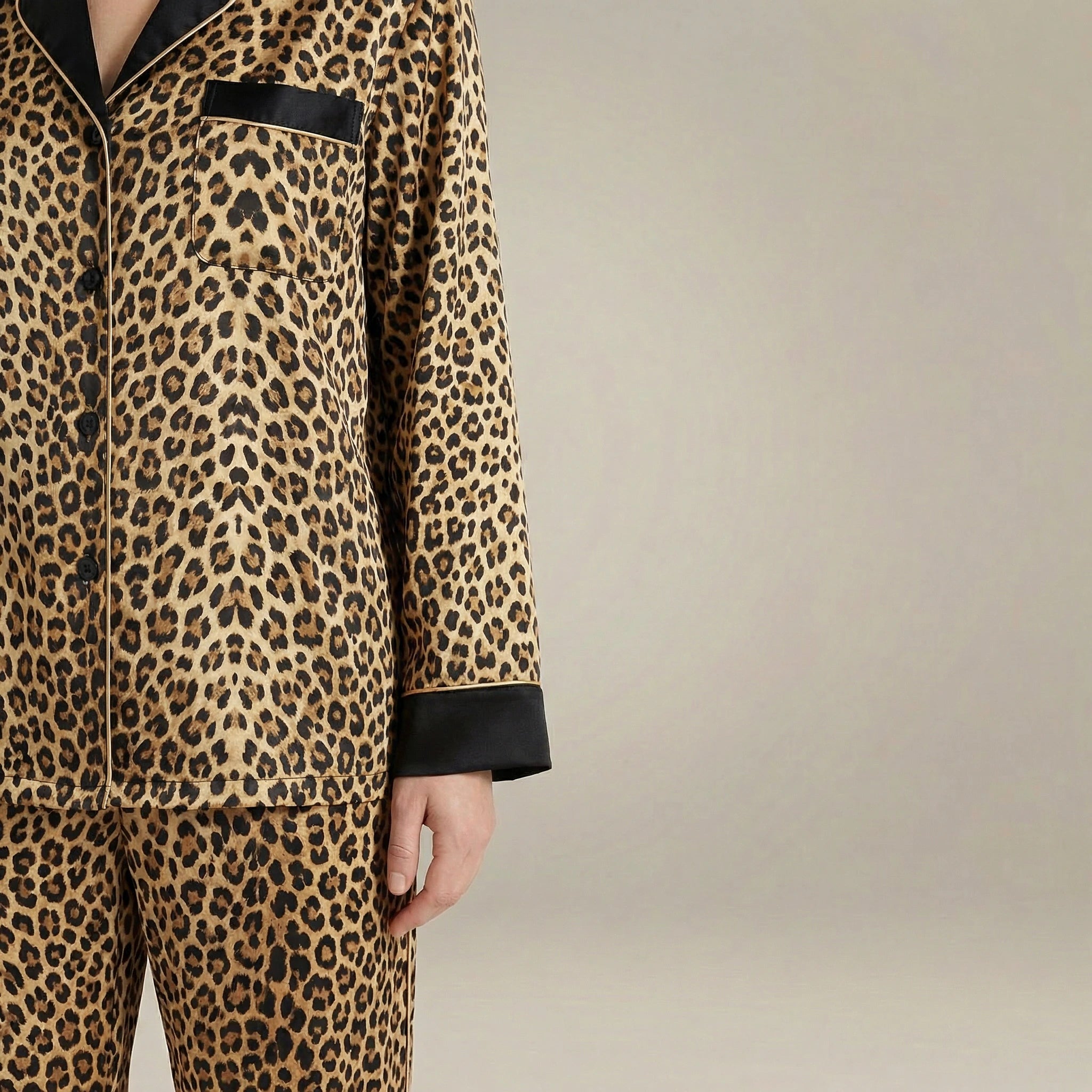 minilena Leopard Pyjama Set