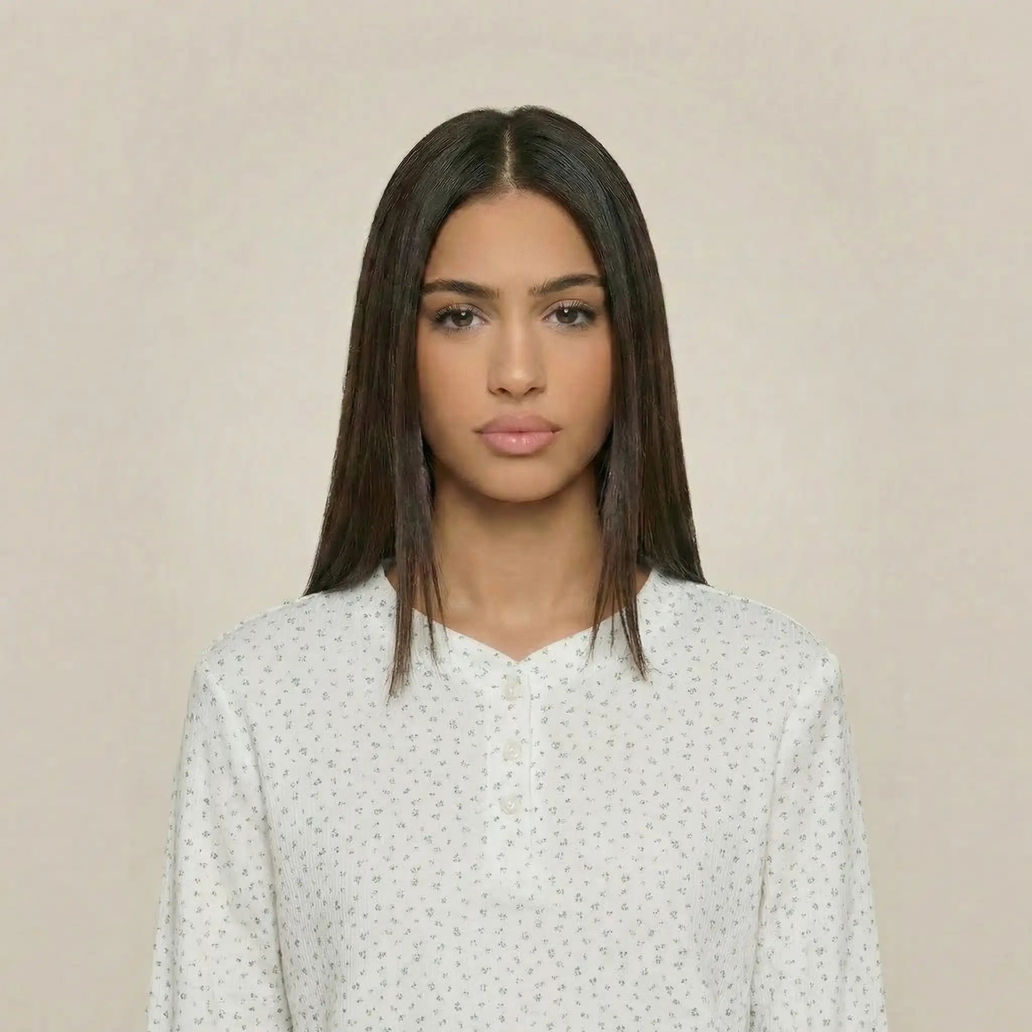 minilena Waffle Dot Pyjama Set