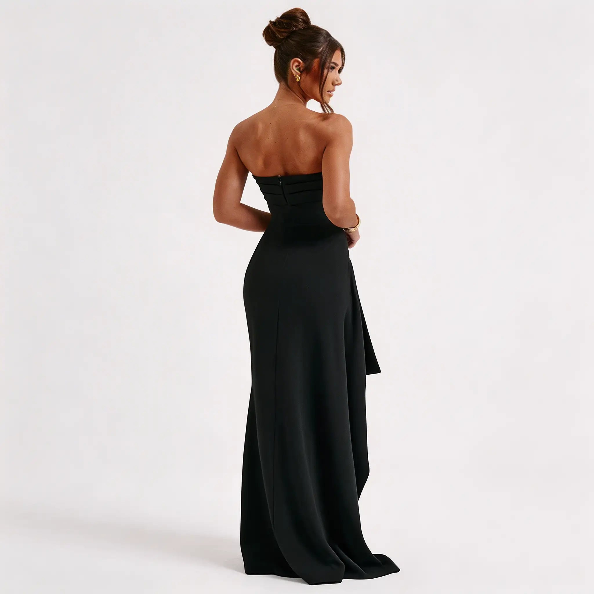 minilena Radiance Split Maxi Dress