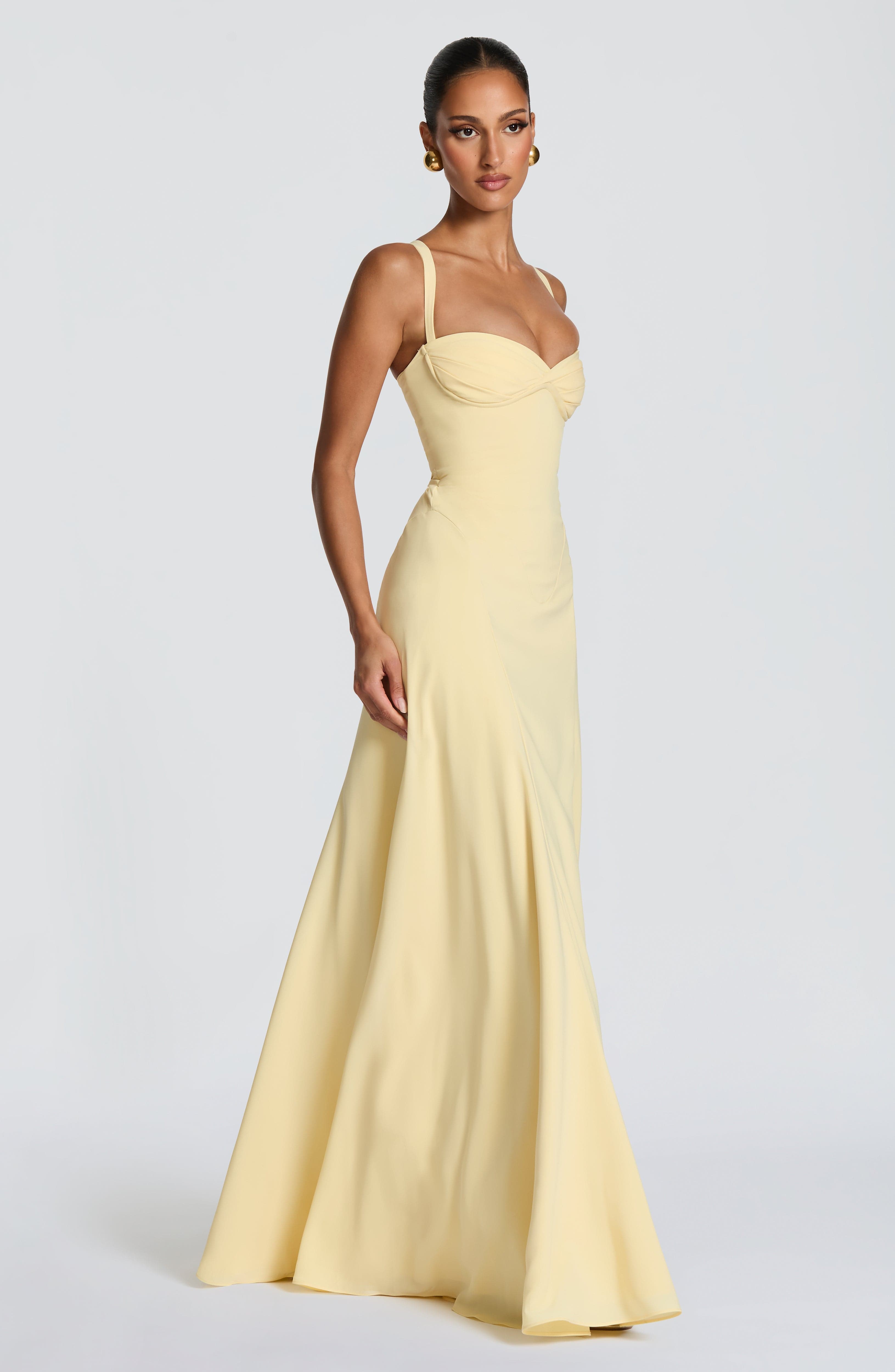 minilena Irie Maxi Dress Lemon