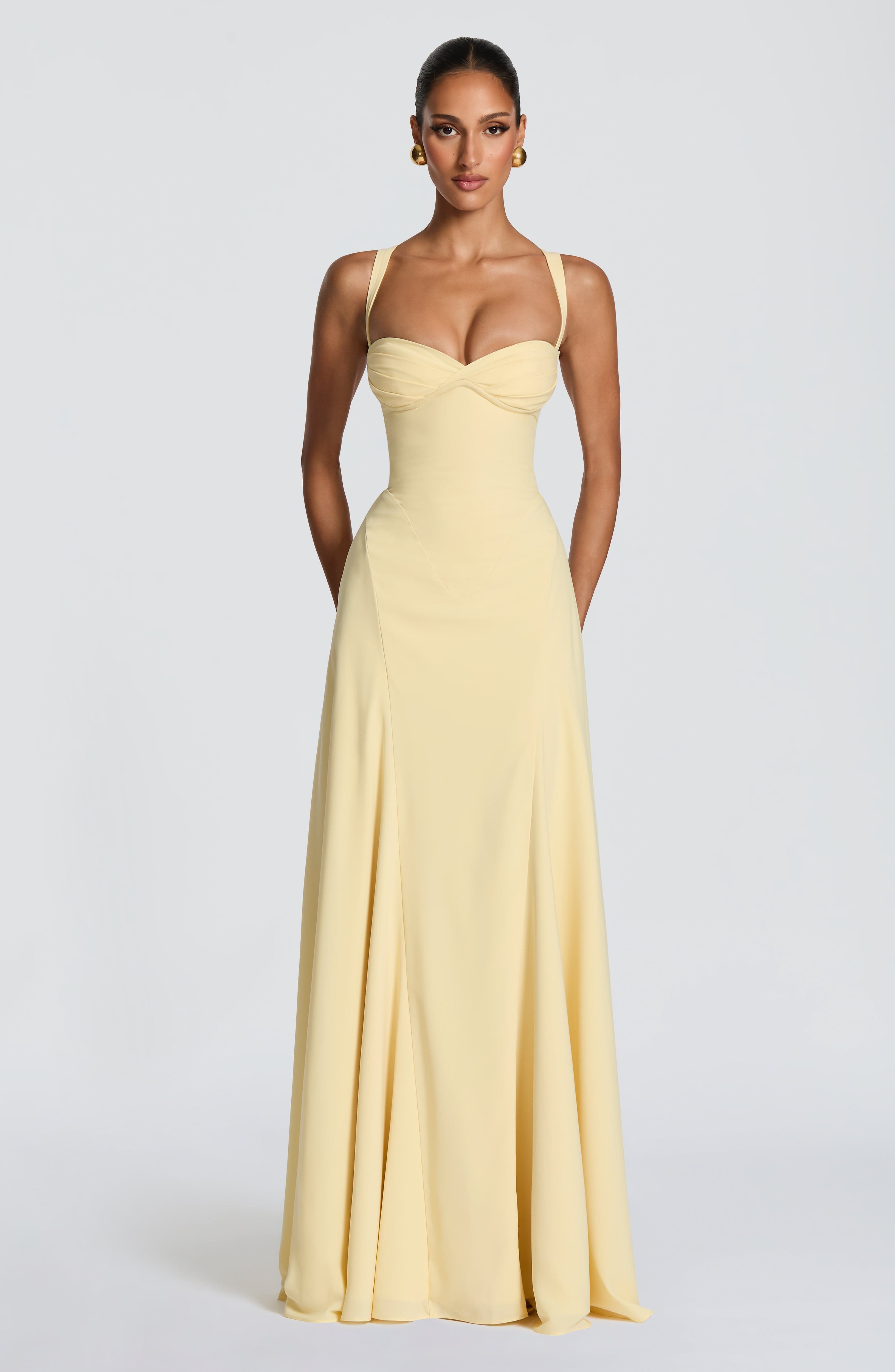 minilena Irie Maxi Dress Lemon