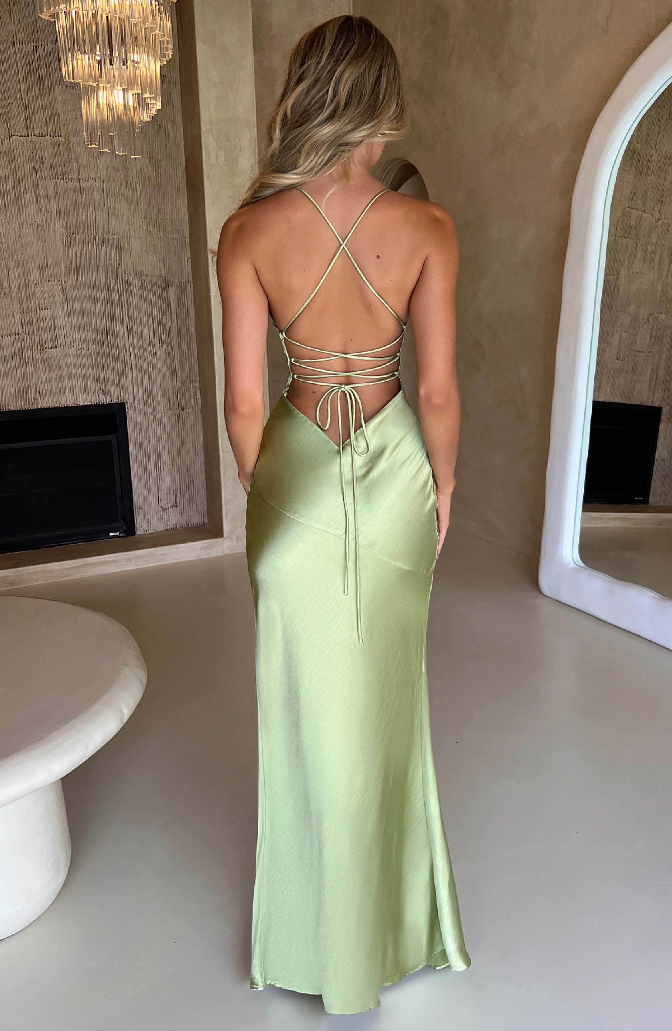 minilena Isobel Maxi Dress Sage