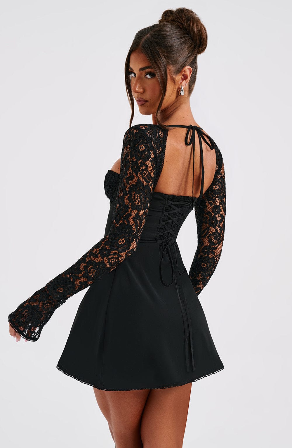 minilena Jacinta Mini Dress Black
