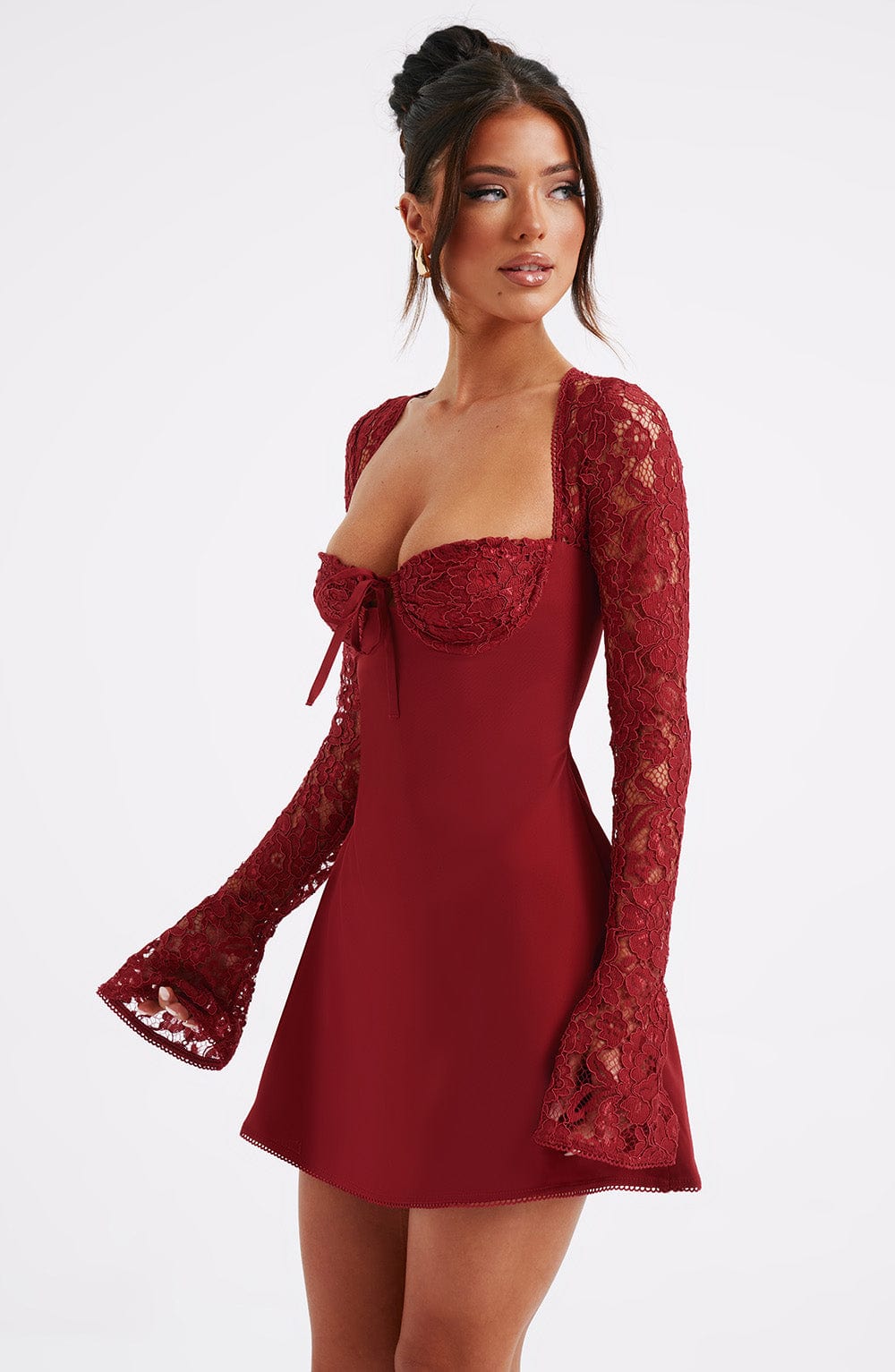 minilena Jacinta Mini Dress Red