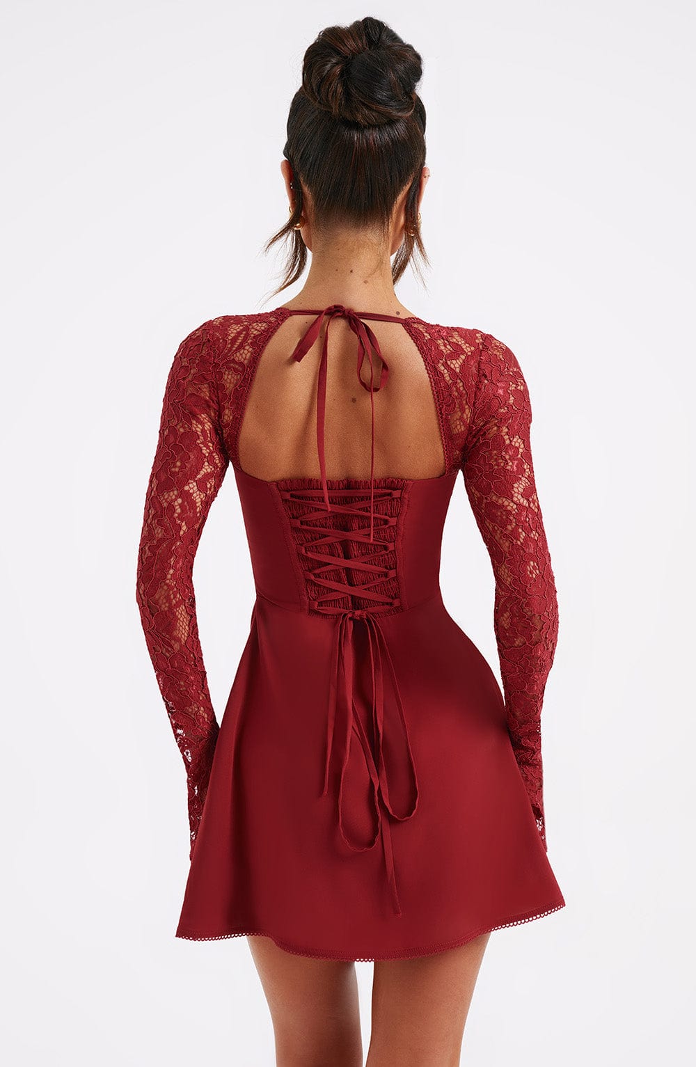 minilena Jacinta Mini Dress Red