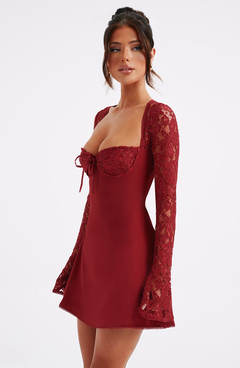 minilena Jacinta Mini Dress Red