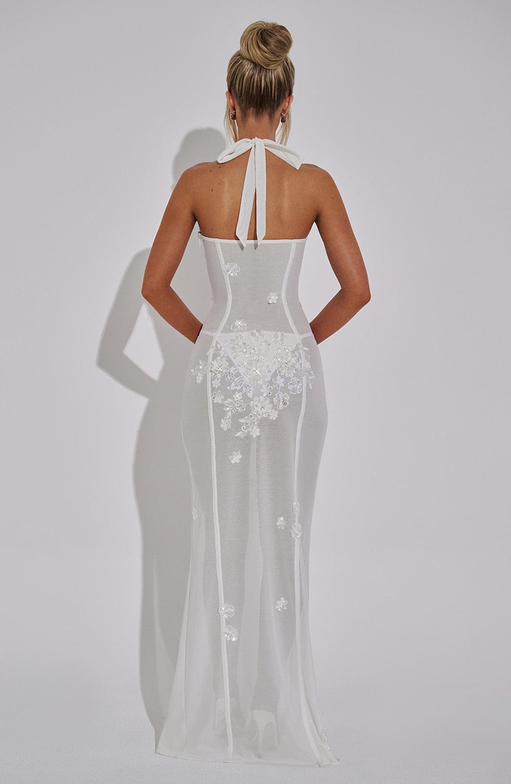 minilena Jacqueline Maxi Dress Ivory