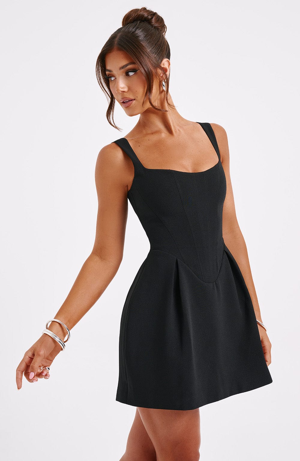 minilena Janiyah Mini Dress Black